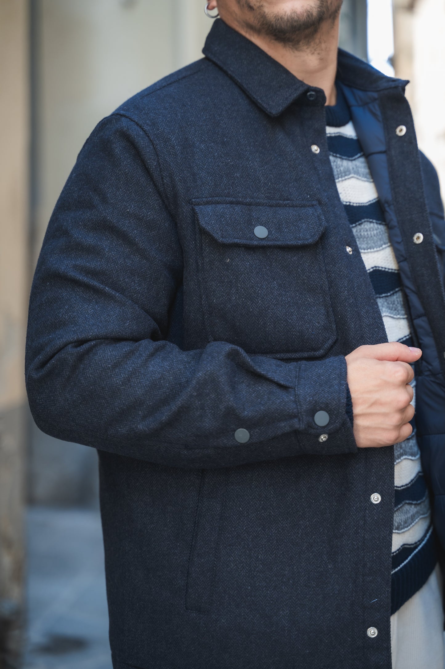 Giubbotto Overshirt BLOCK11