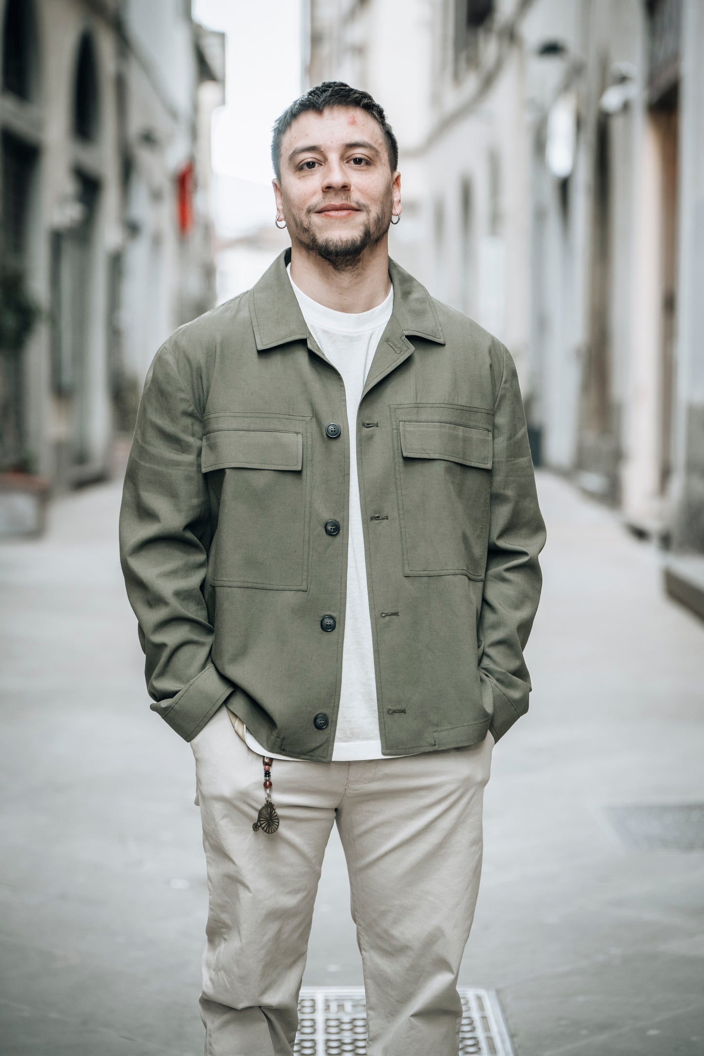 Giubbino Collo Camicia OVER/D