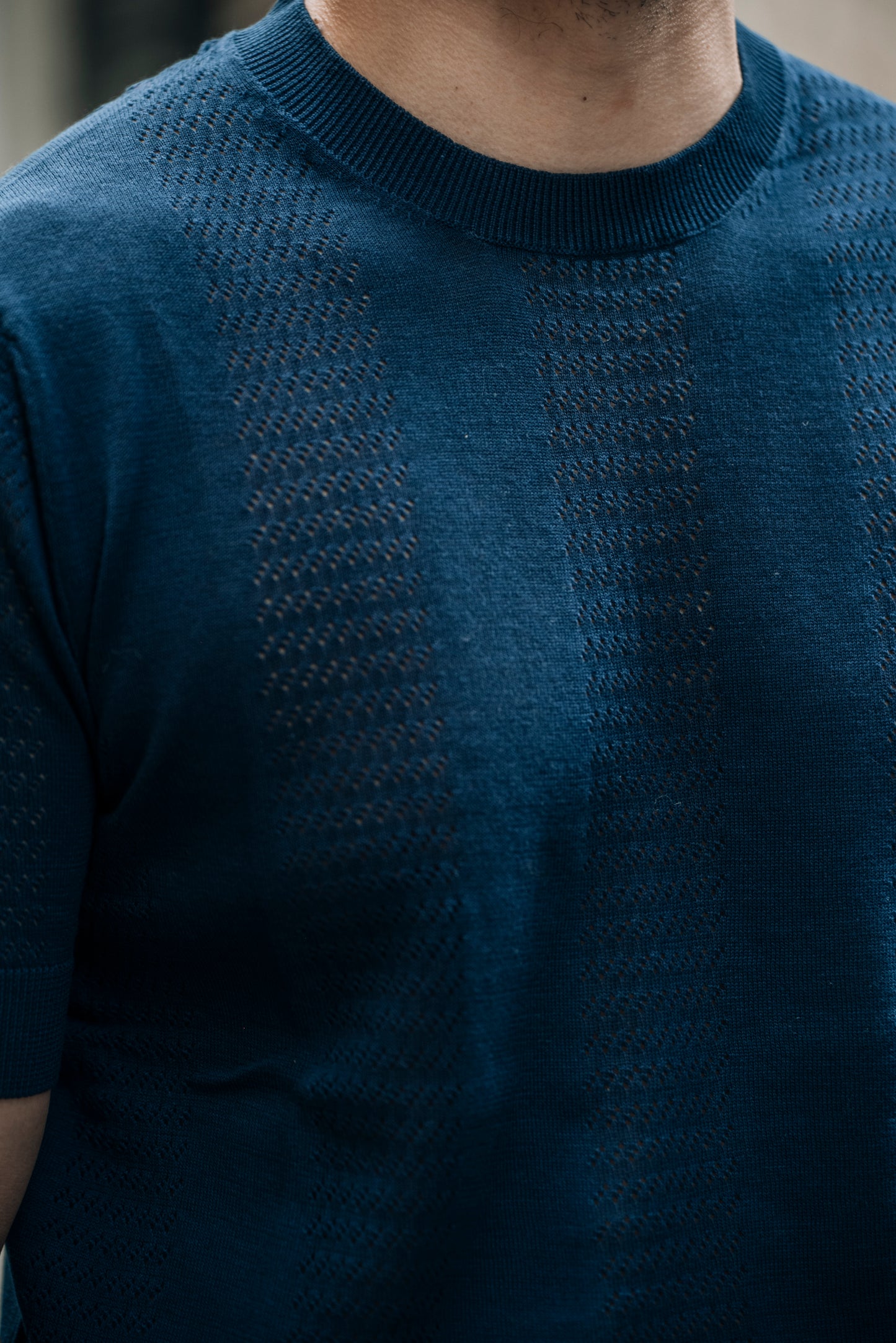 T-shirt traforata OVER/D