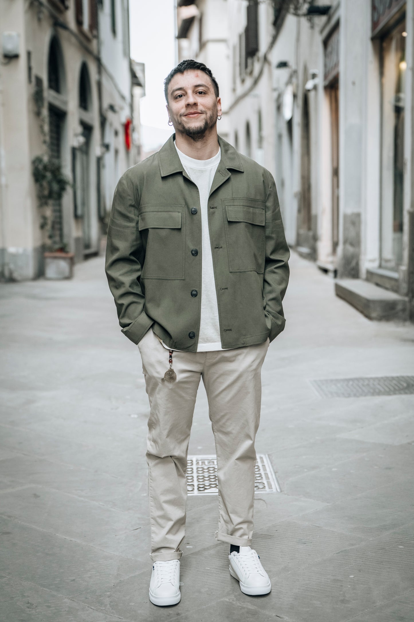 Giubbino Collo Camicia OVER/D