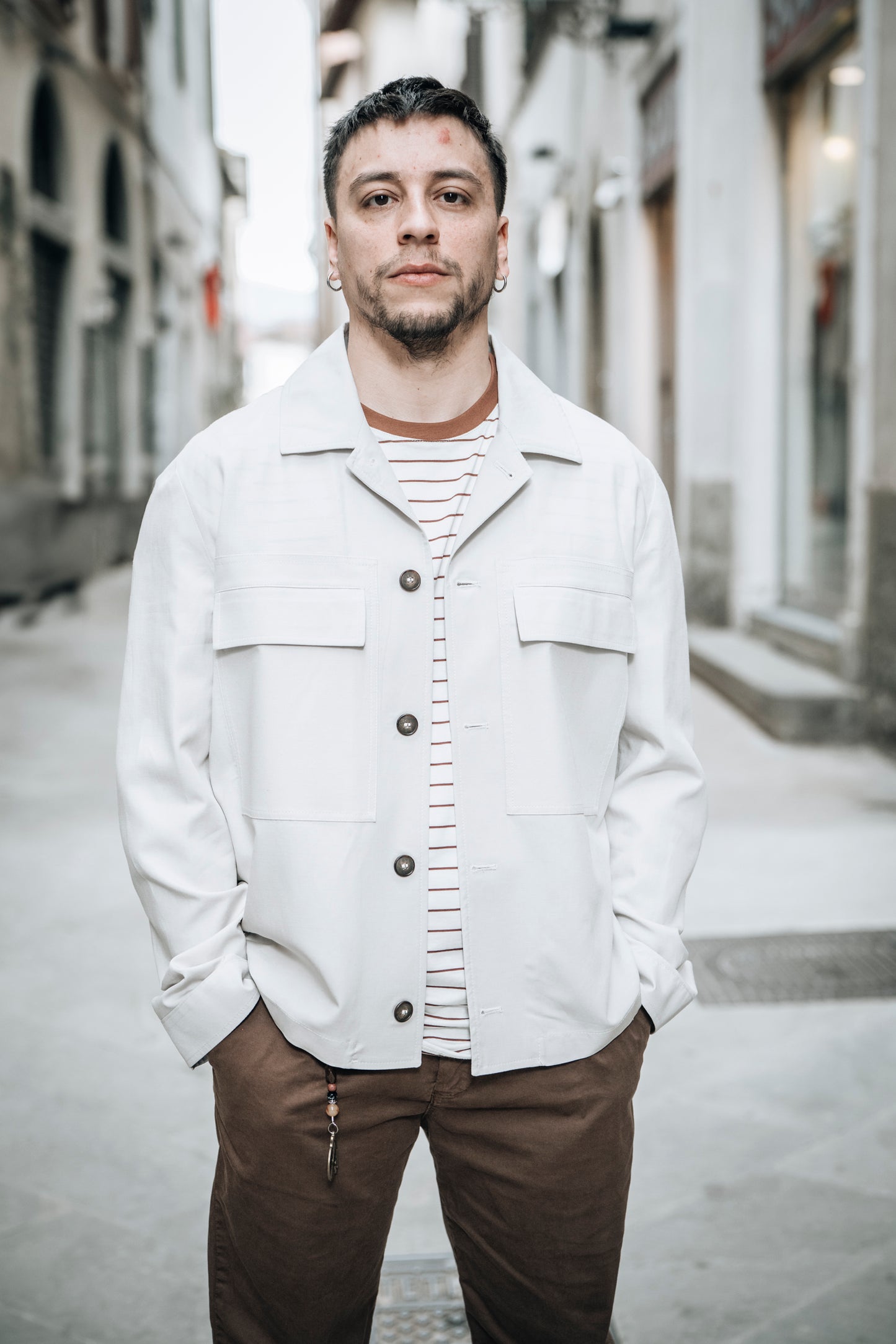 Giubbino Collo Camicia OVER/D