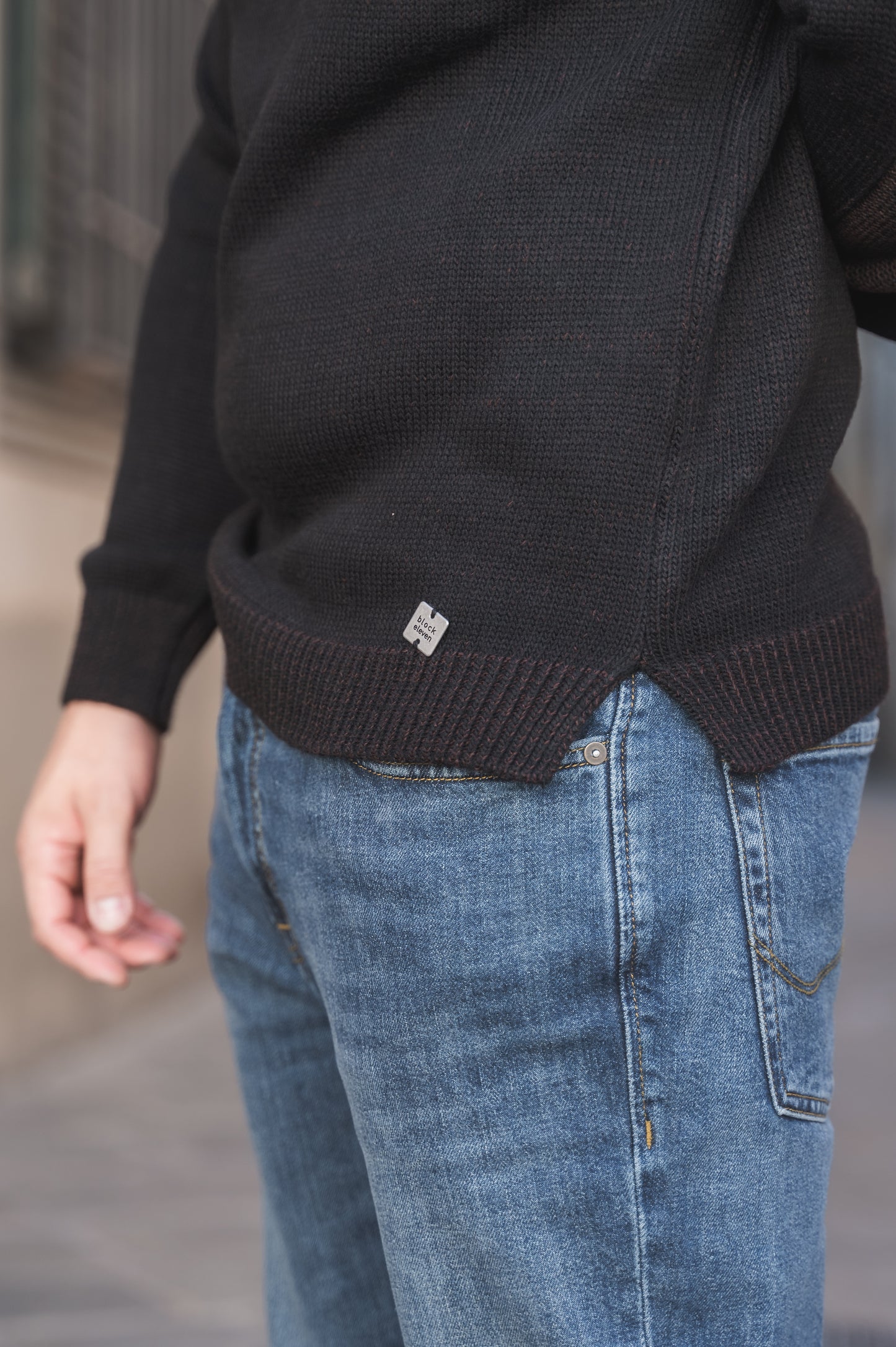 Pull girocollo BLOCK11