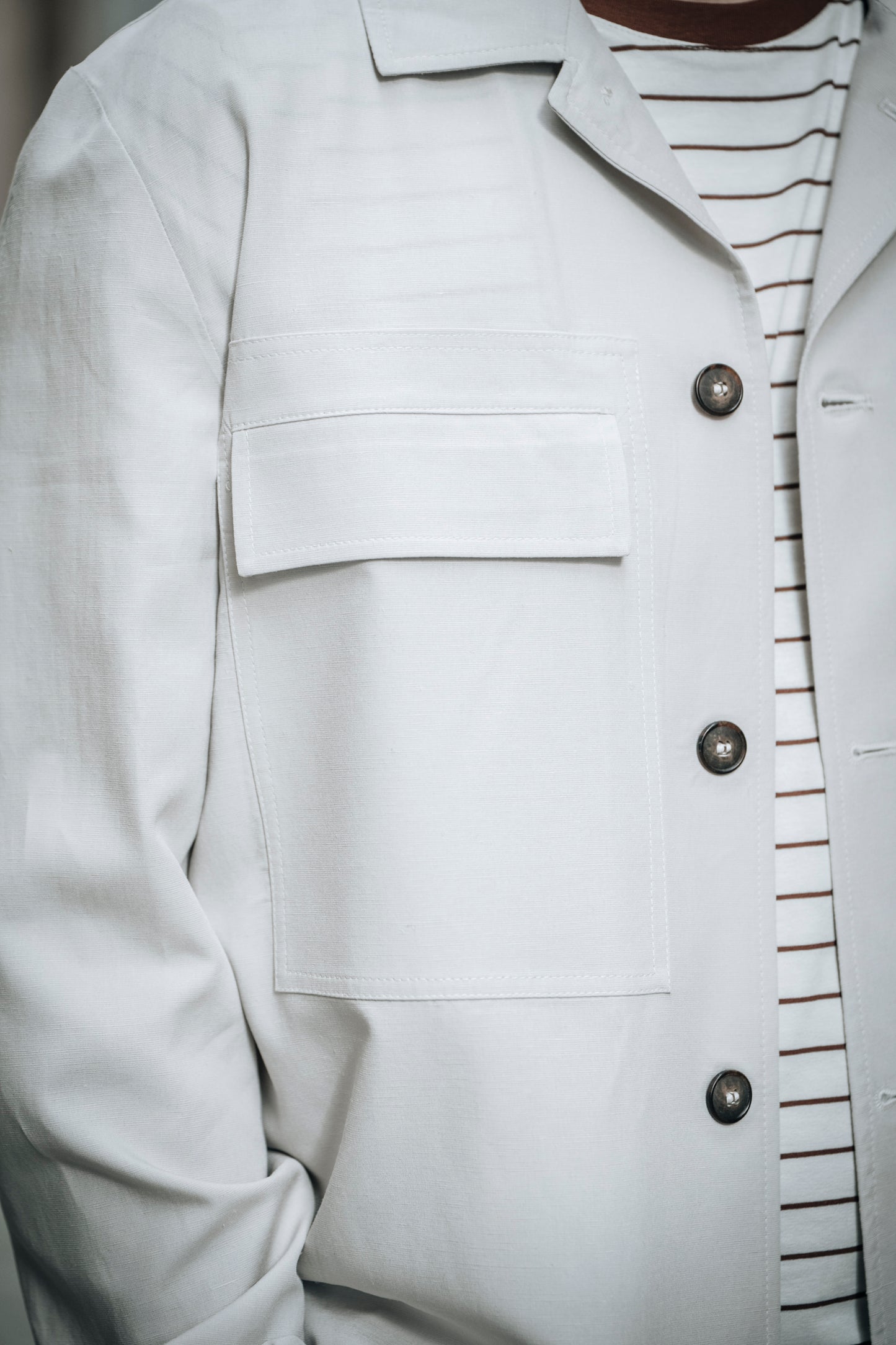 Giubbino Collo Camicia OVER/D