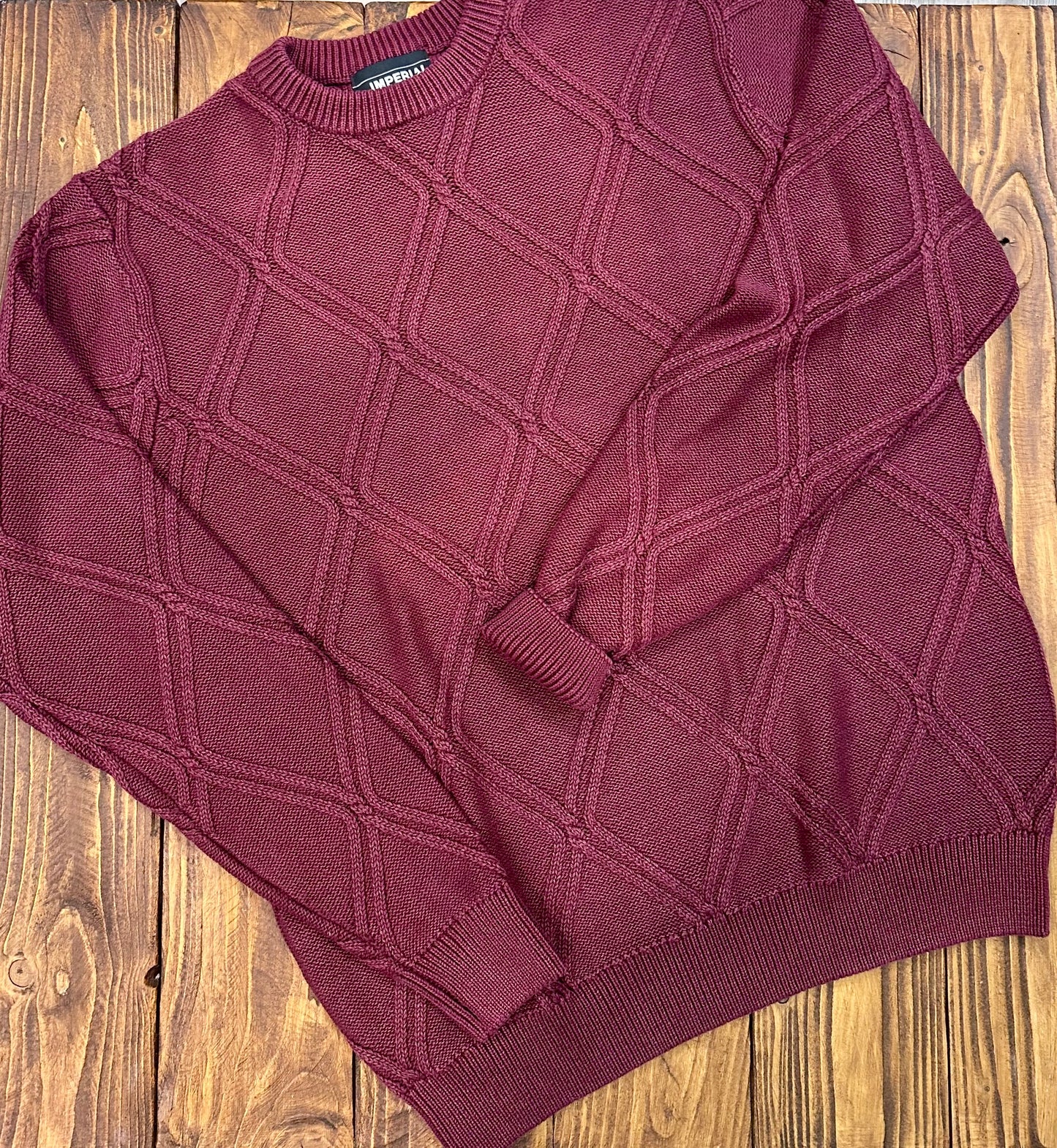Pull girocollo rombi IMPERIAL
