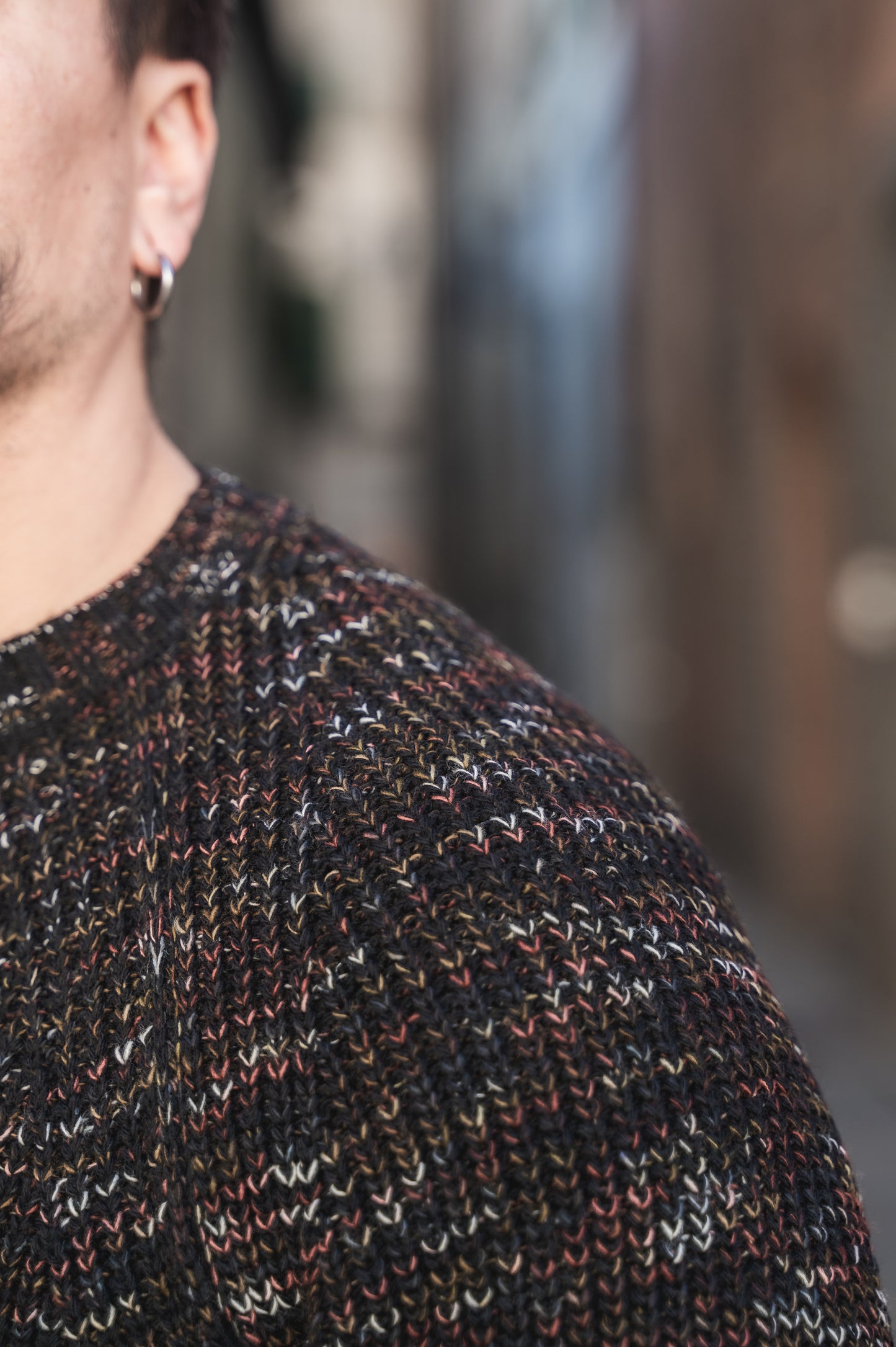 Pull Girocollo Mélange BL11