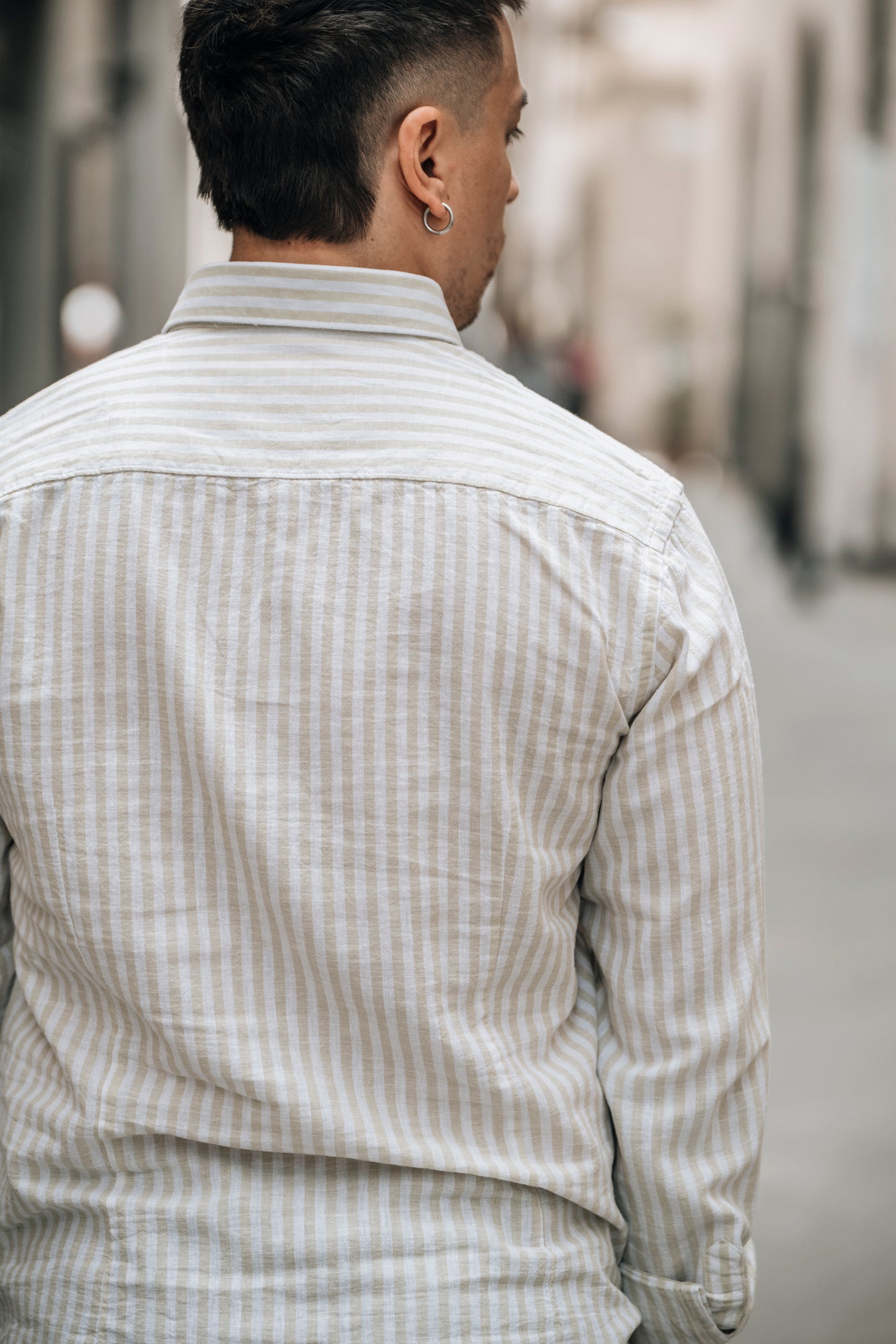 Camicia MistoLino OVER/D