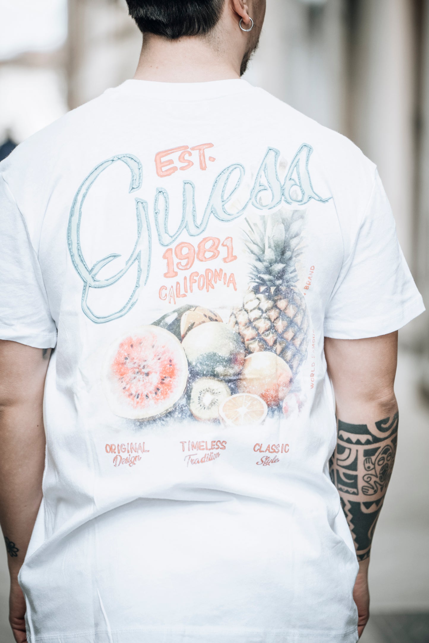 T-Shirt Stampa GUESS