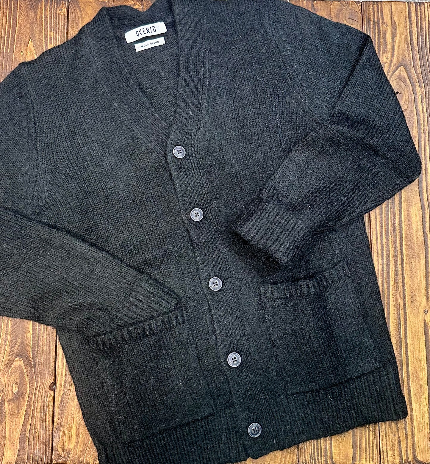 Cardigan 5 bottoni OVER/D