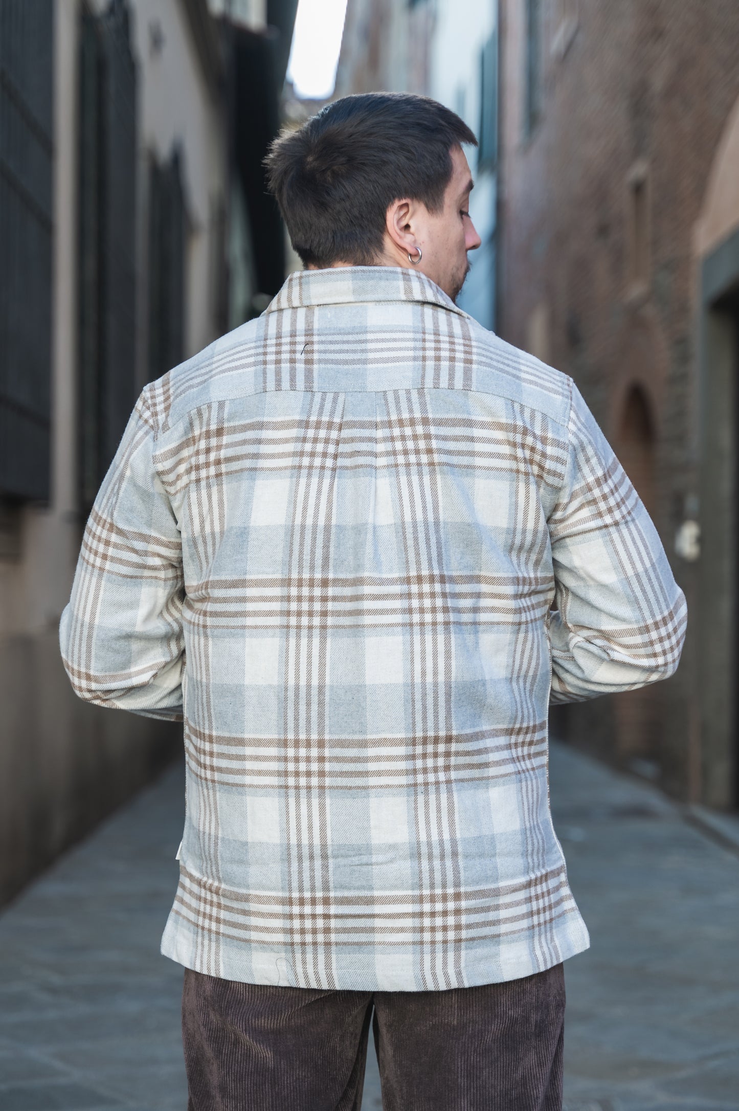 Camicione quadri in flanella J&J