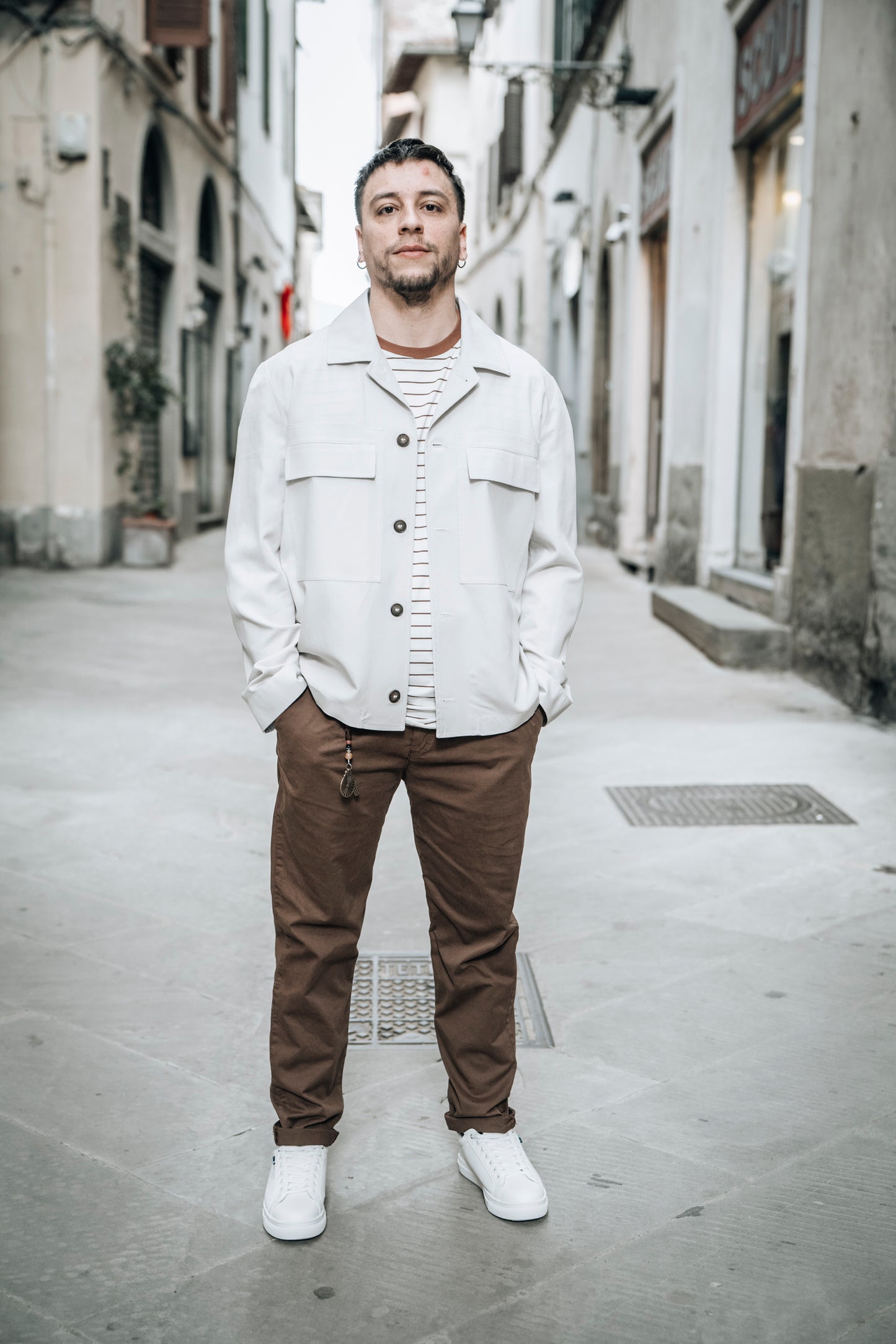 Giubbino Collo Camicia OVER/D