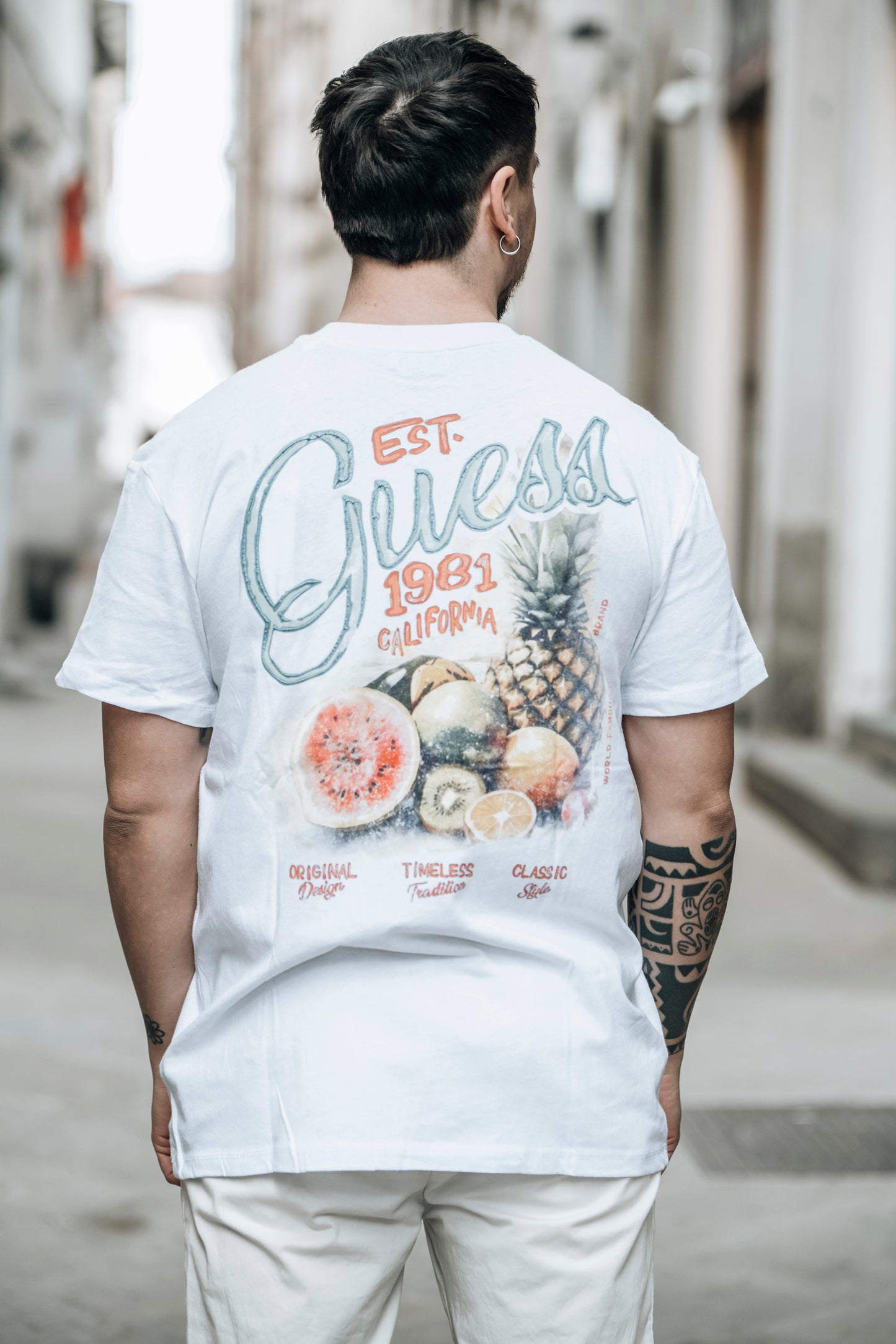 T-Shirt Stampa GUESS