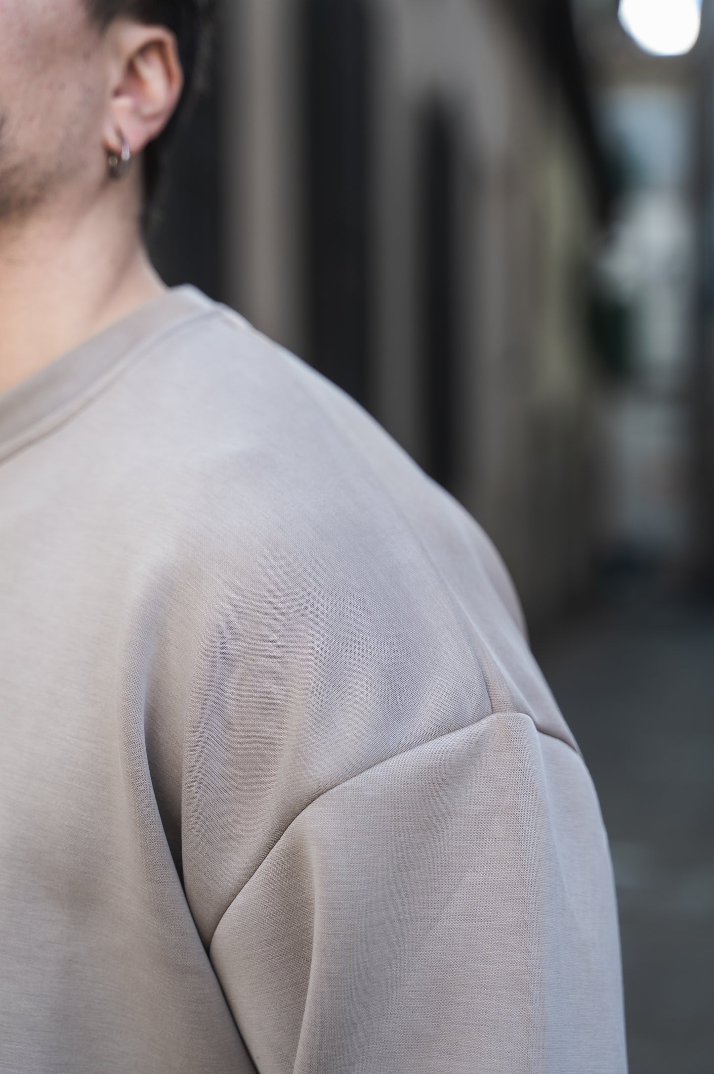 Felpa paricollo OVER/D