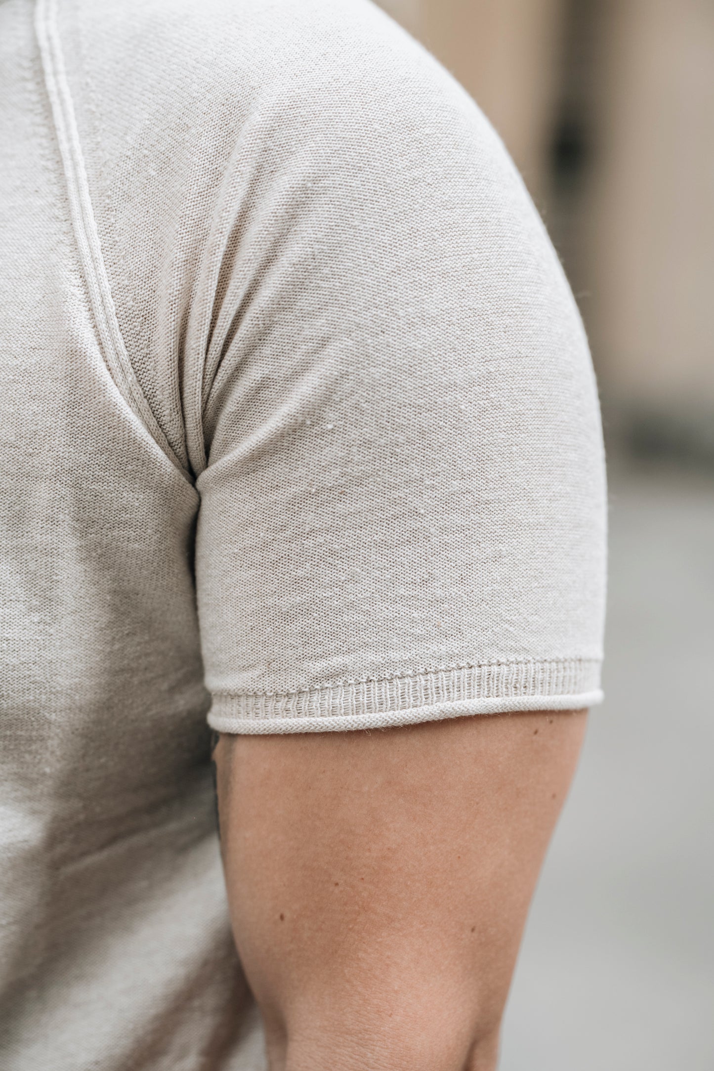 T-shirt in filo OVER/D