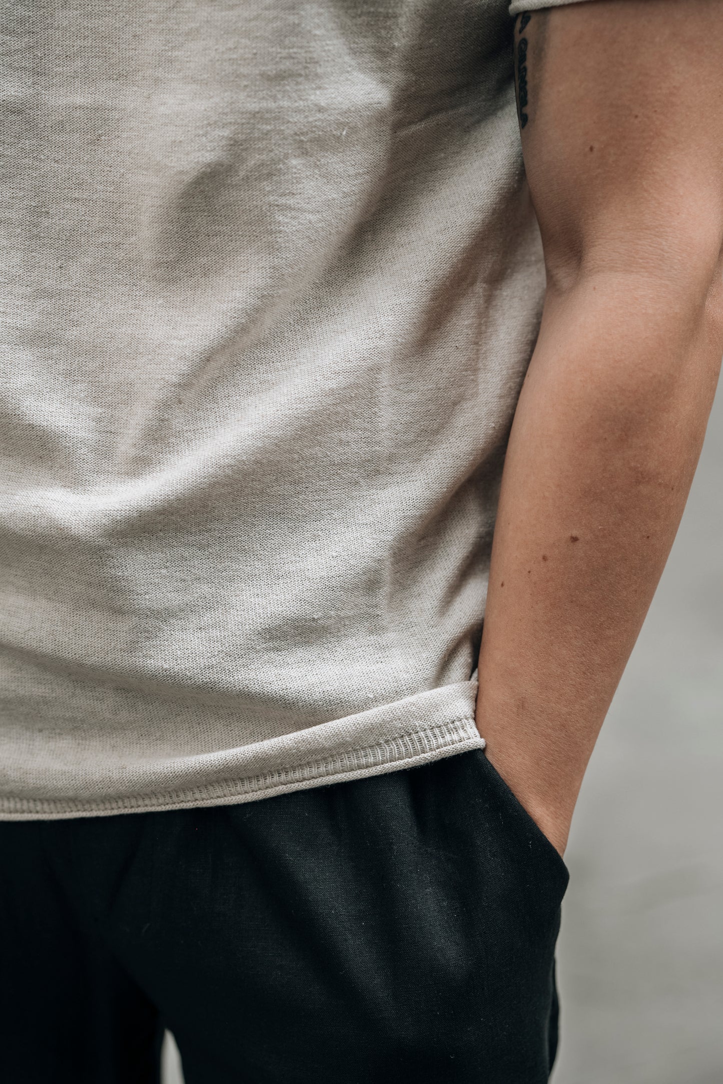 T-shirt in filo OVER/D