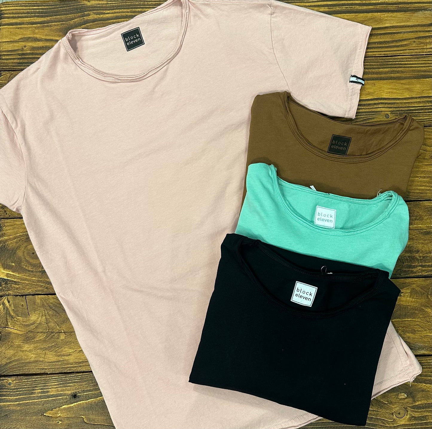 T-shirt taglio vivo BLOCK11