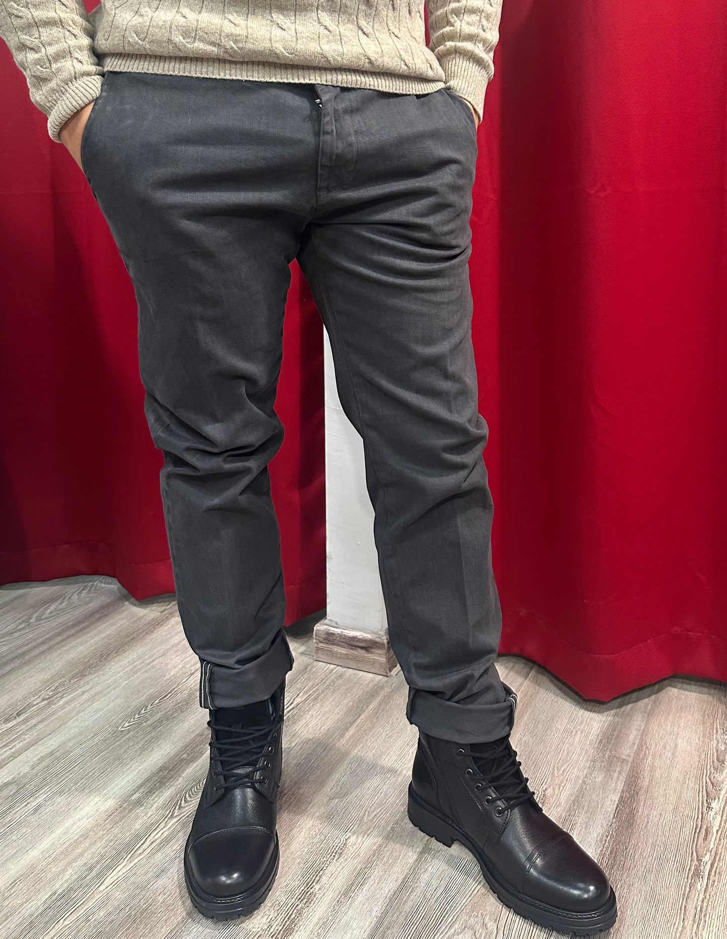 Pantalone Chino Microfantasia