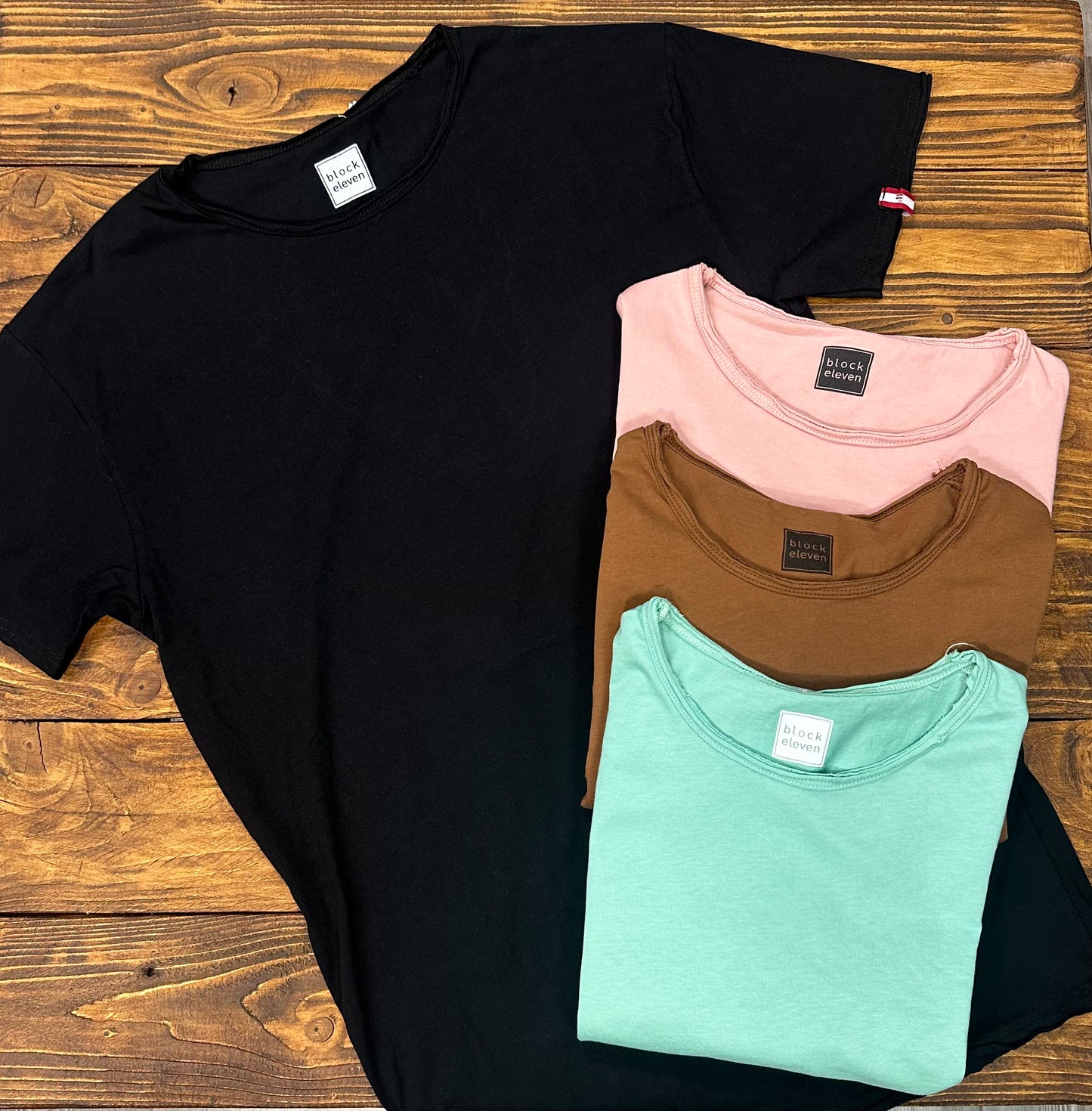 T-shirt taglio vivo BLOCK11