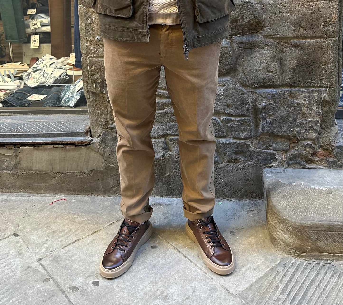 Pantalone classic chino