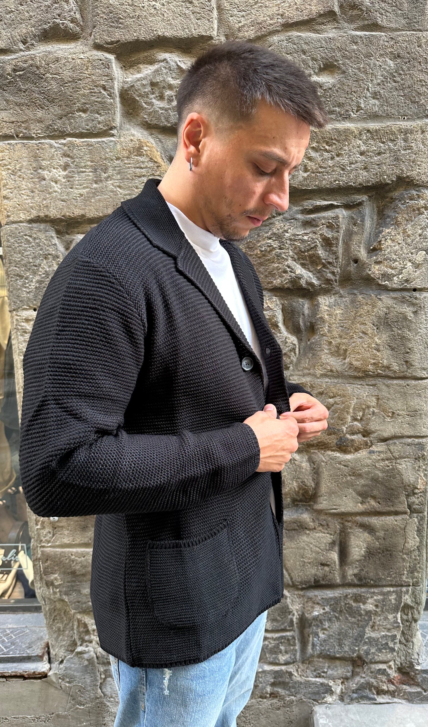 Cardigan Giacca 3 Bottoni