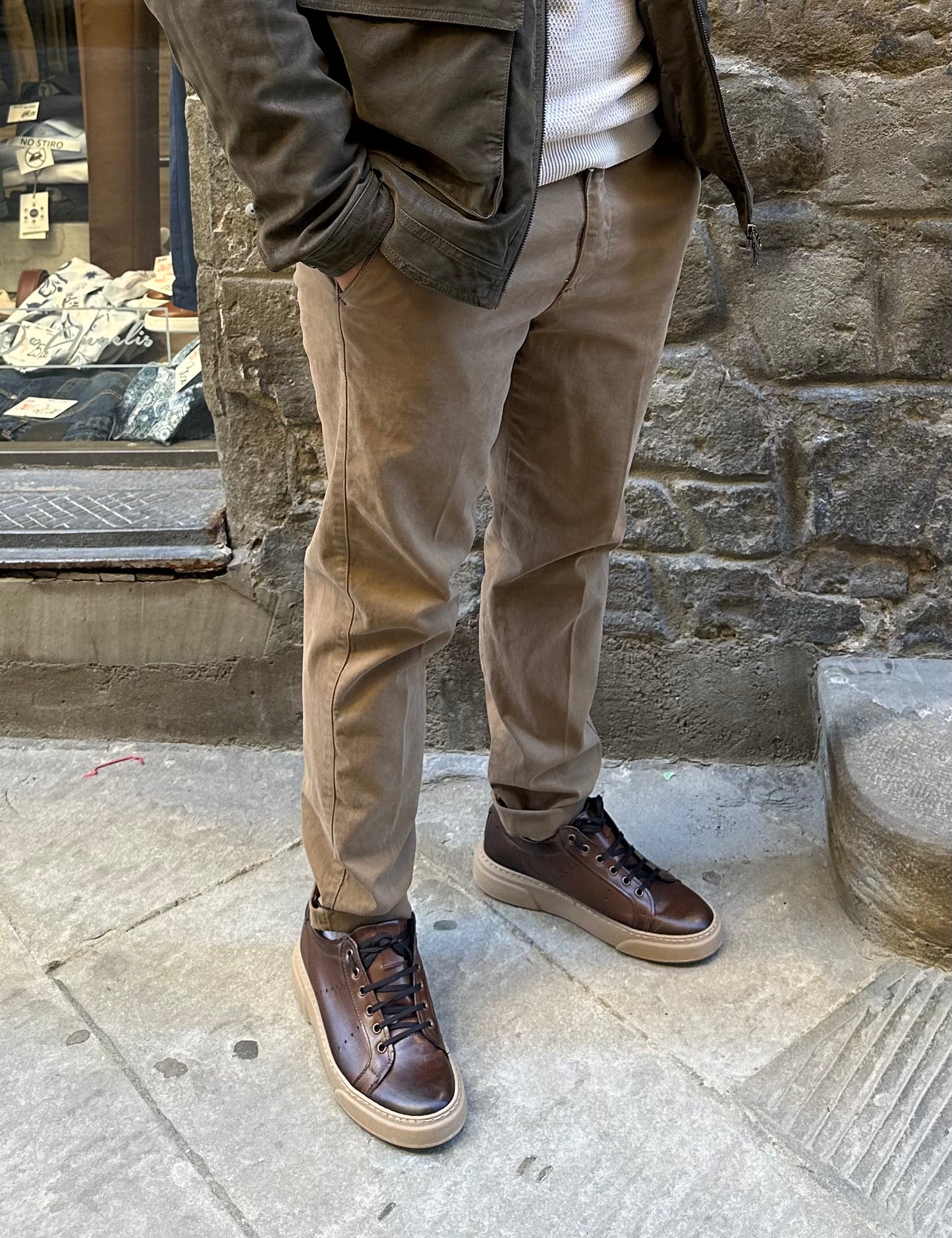 Pantalone classic chino