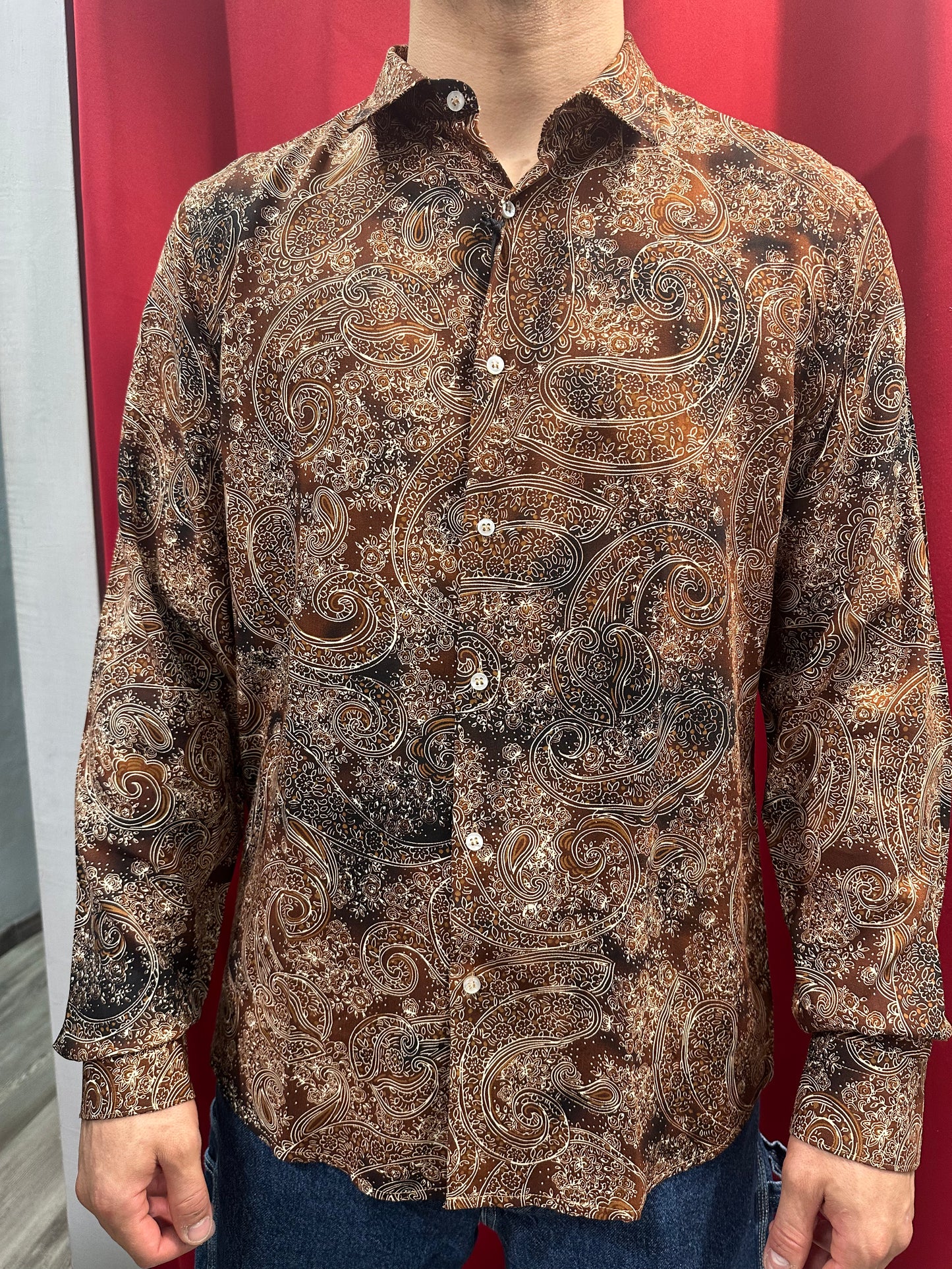 Camicia Viscosa Fantasia
