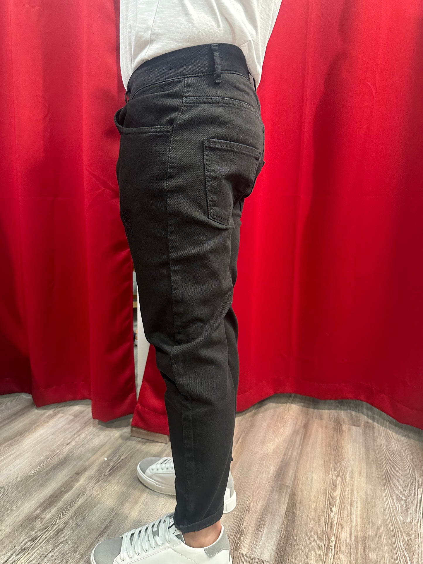 Pantalone Jeans Nero
