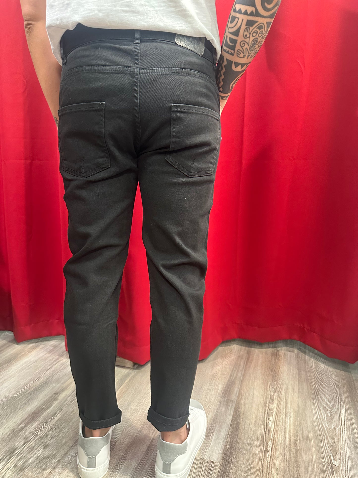 Pantalone Jeans Nero