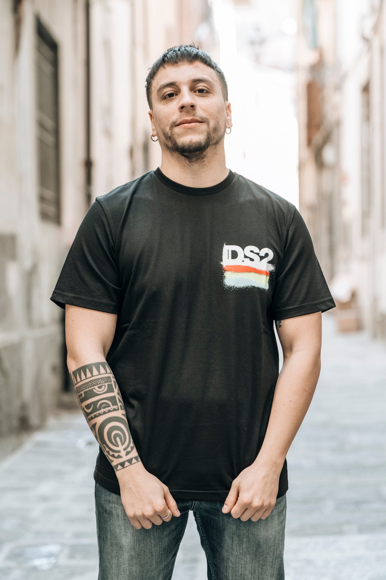 T-Shirt con stampa DS2