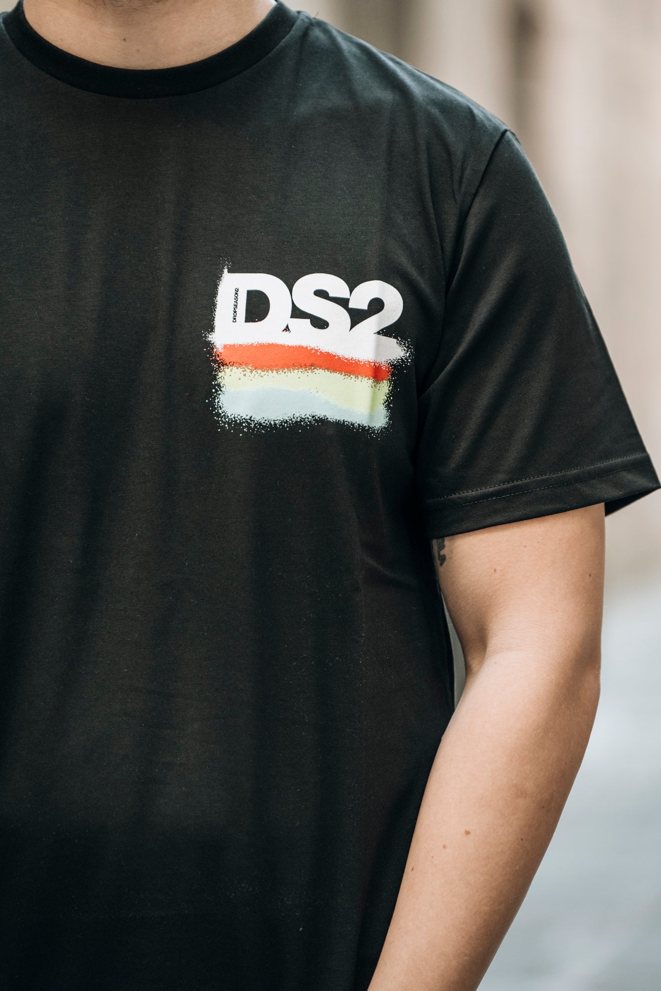 T-Shirt con stampa DS2
