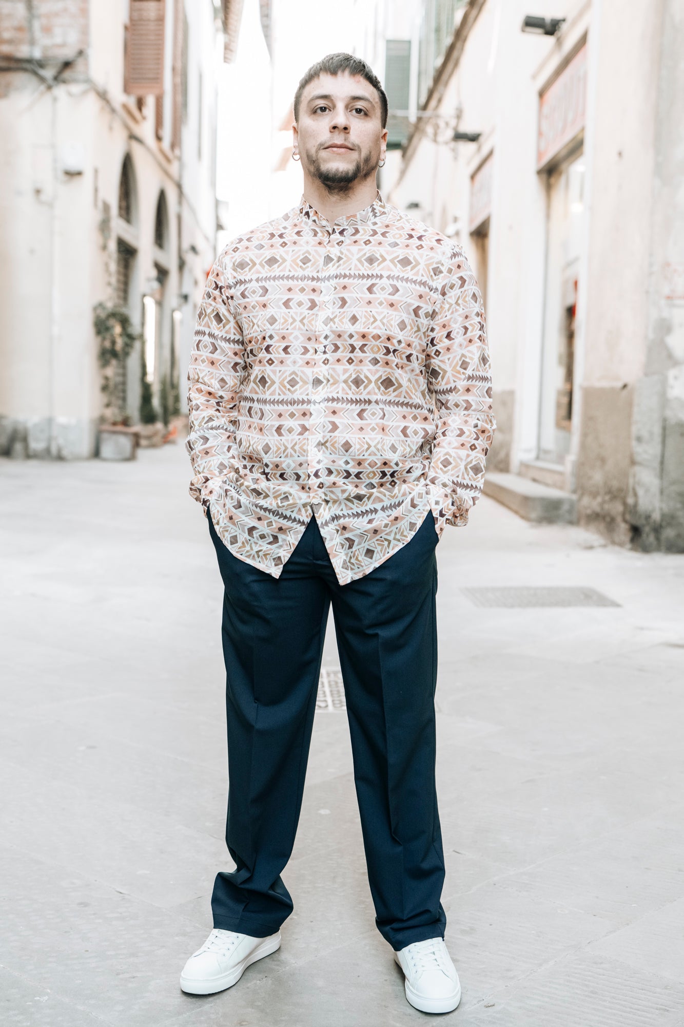 Camicia Fantasia Over/D