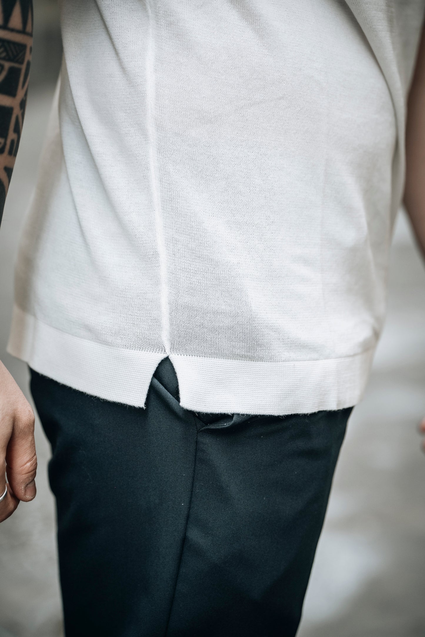T-Shirt in filo OVER/D