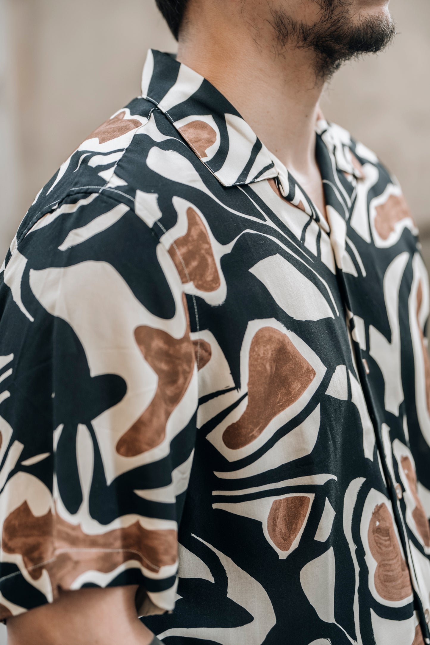 Camicia mezza manica fantasia IMPERIAL