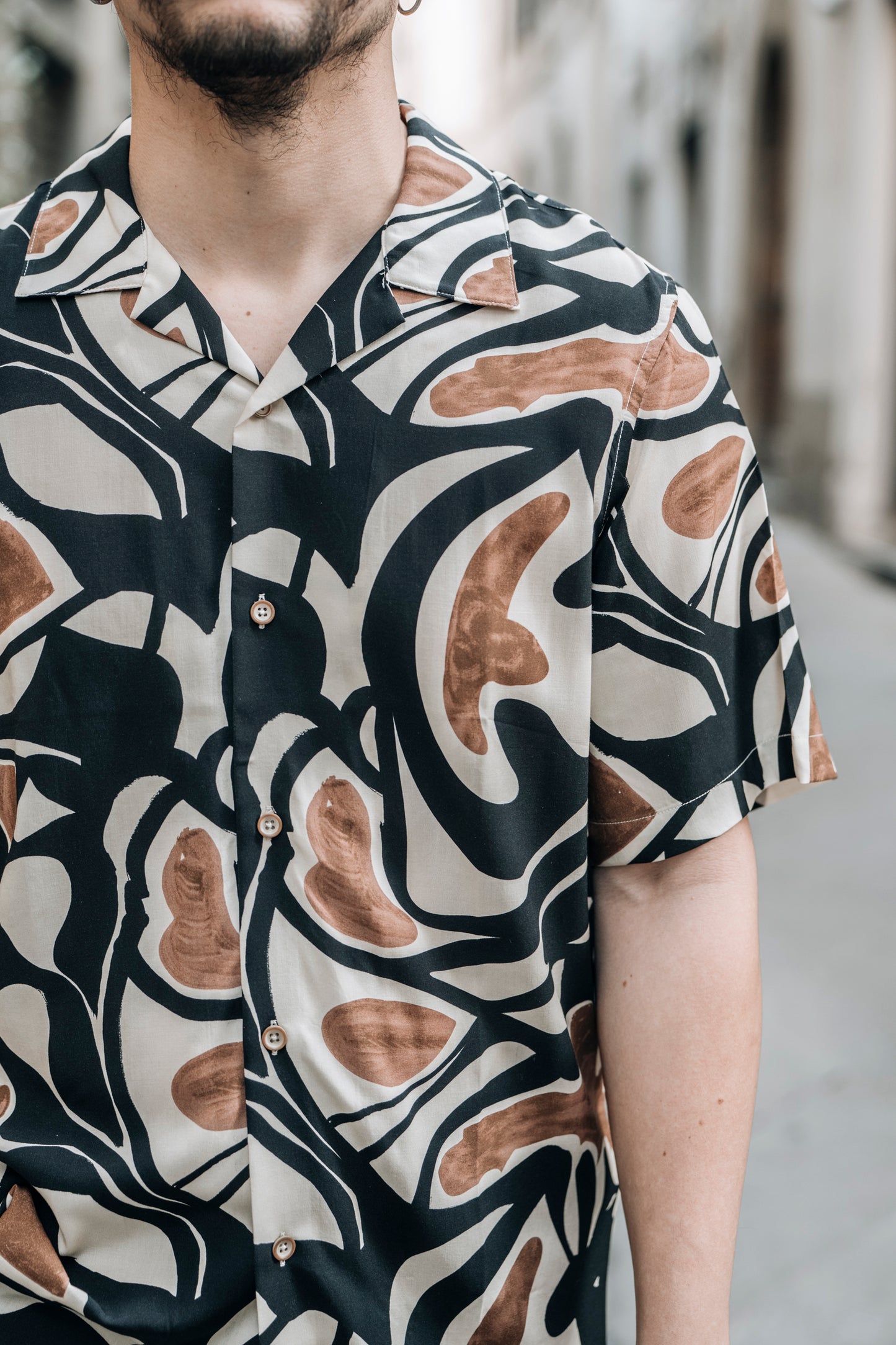 Camicia mezza manica fantasia IMPERIAL