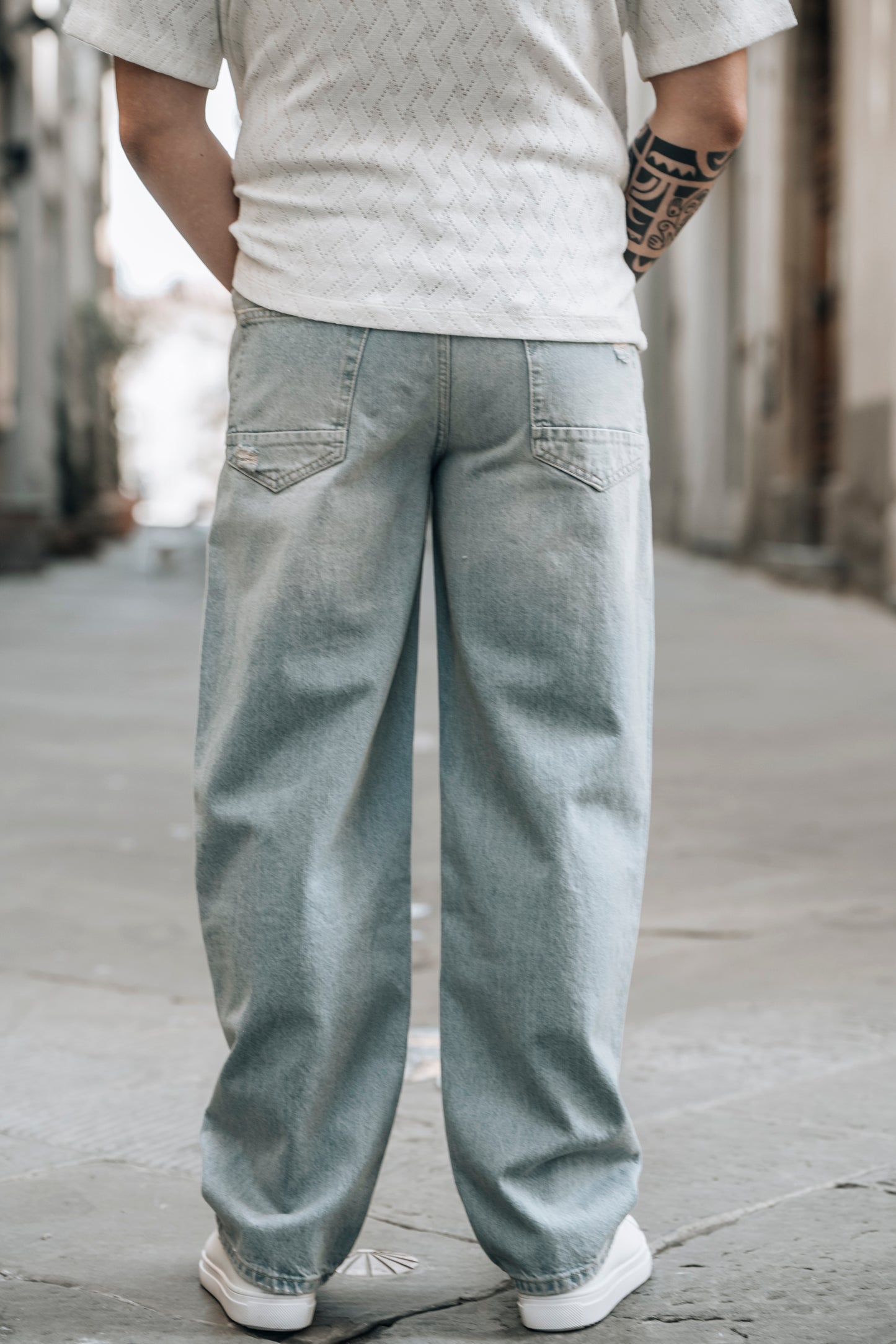 Jeans Baggy con strappi IMPERIAL