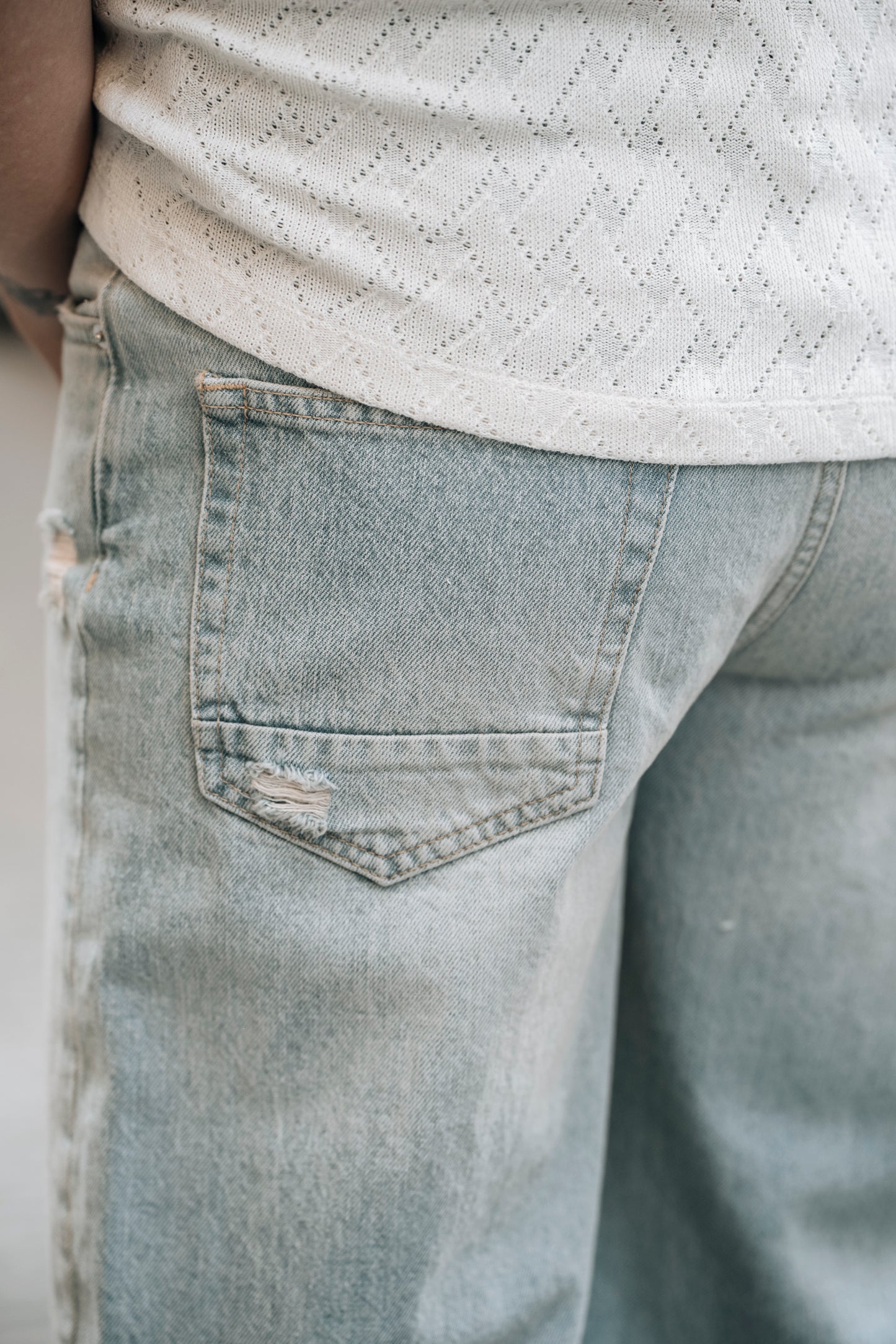 Jeans Baggy con strappi IMPERIAL