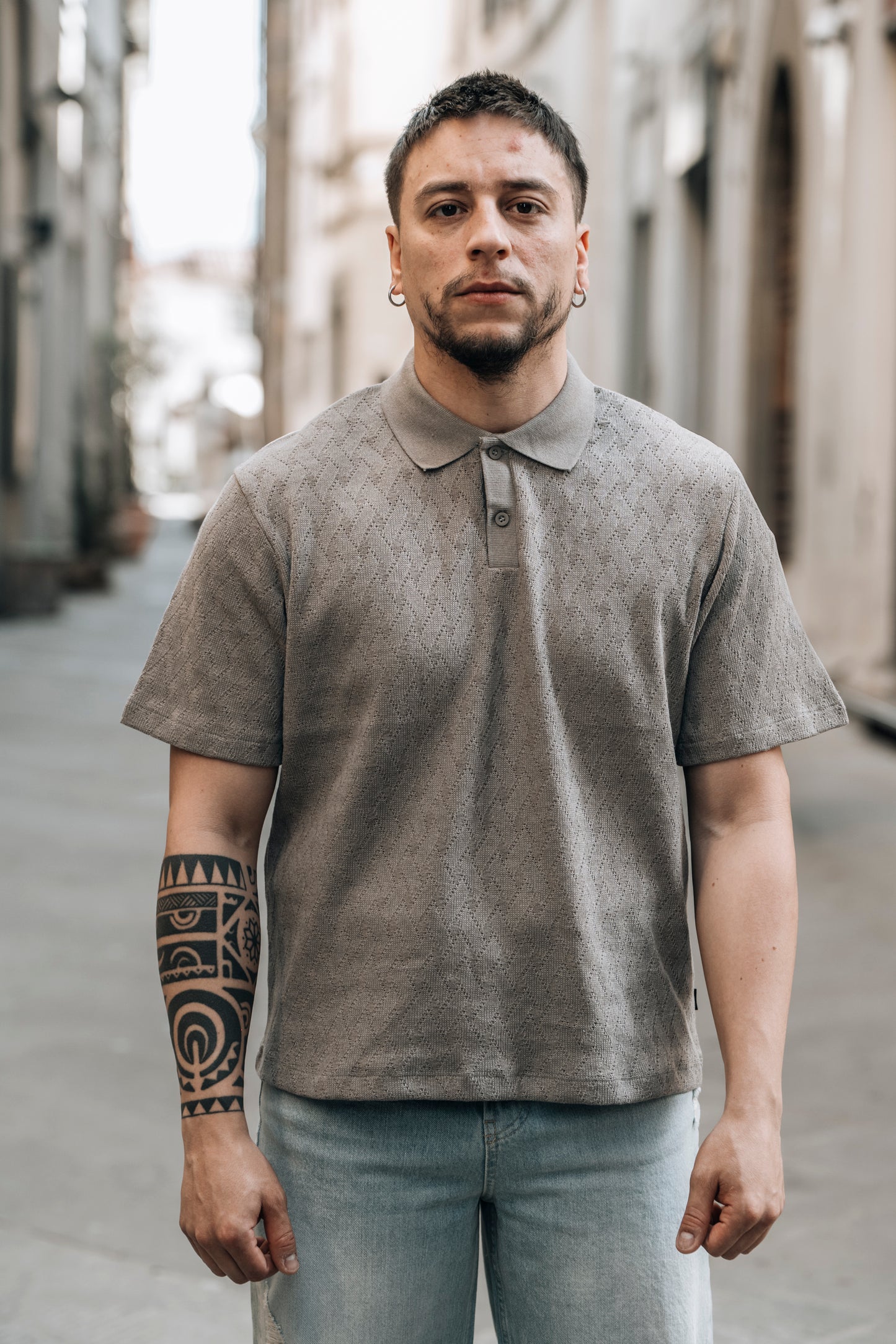 Polo traforata JACK & JONES