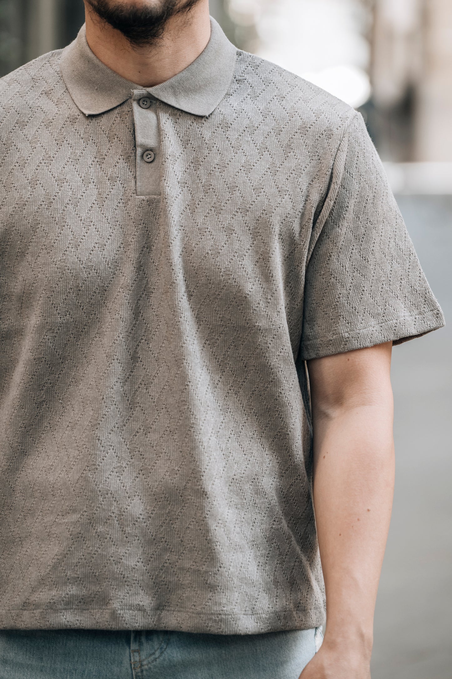 Polo traforata JACK & JONES