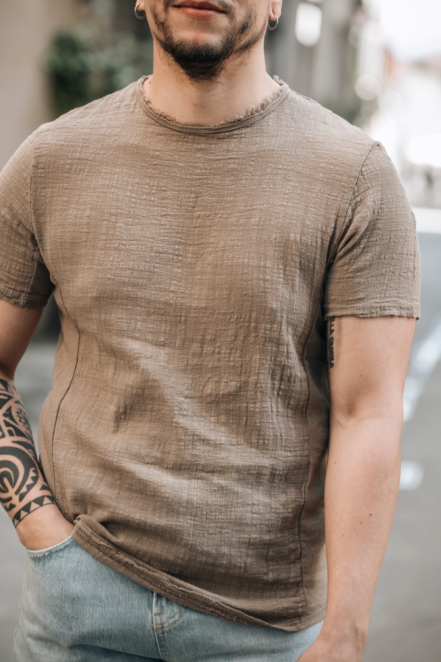 T-shirt taglio vivo IMPERIAL