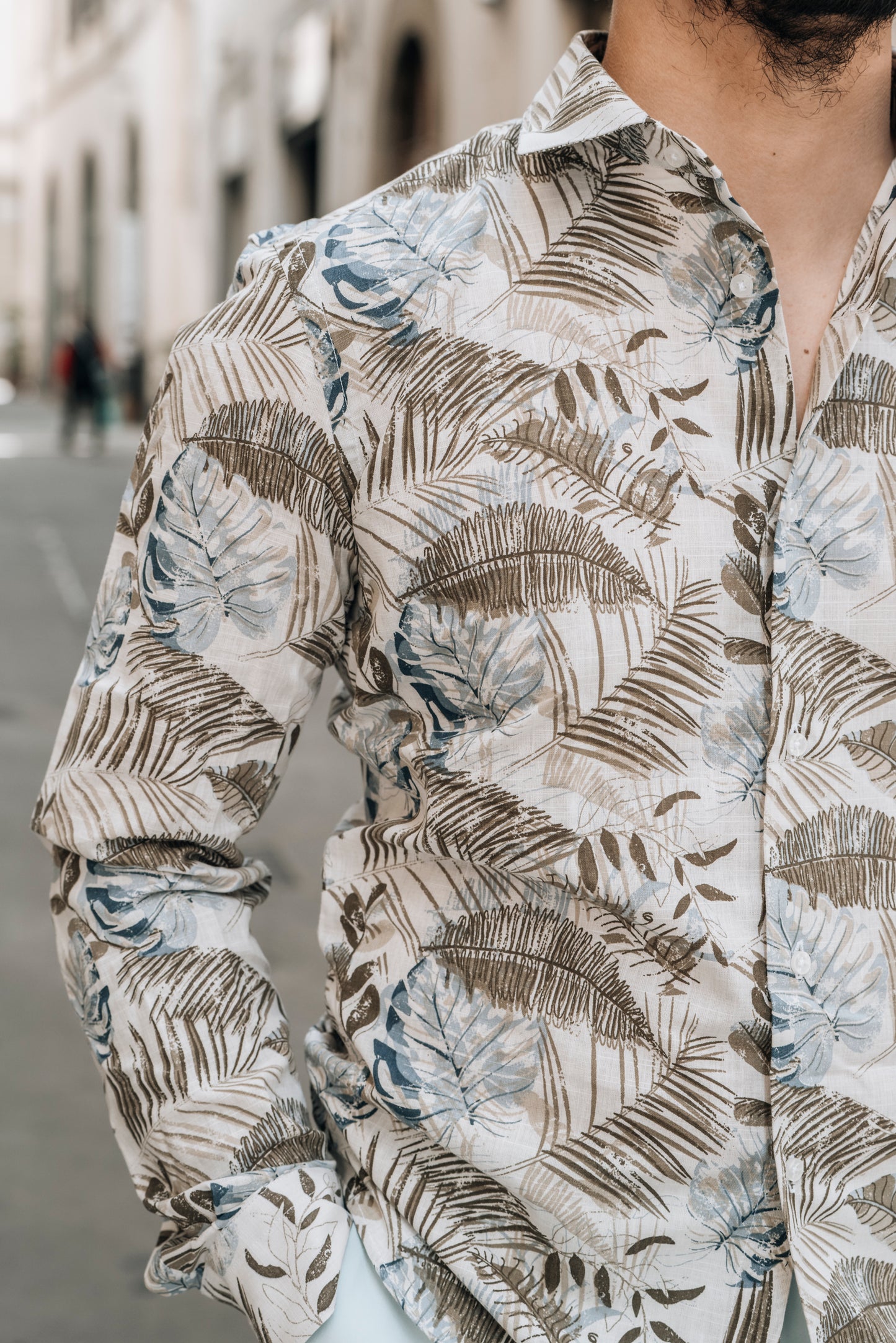 Camicia fantasia floreale IMPERIAL