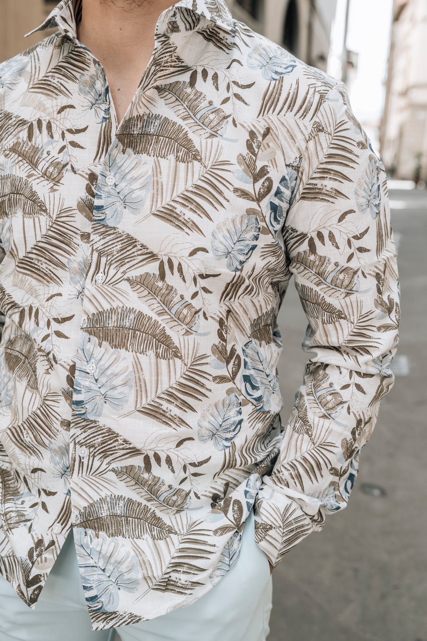 Camicia fantasia floreale IMPERIAL