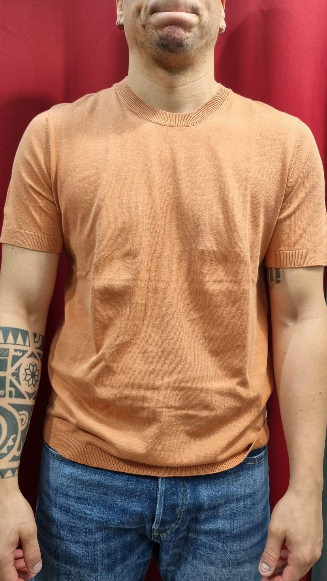 T-shirt in filo cotone