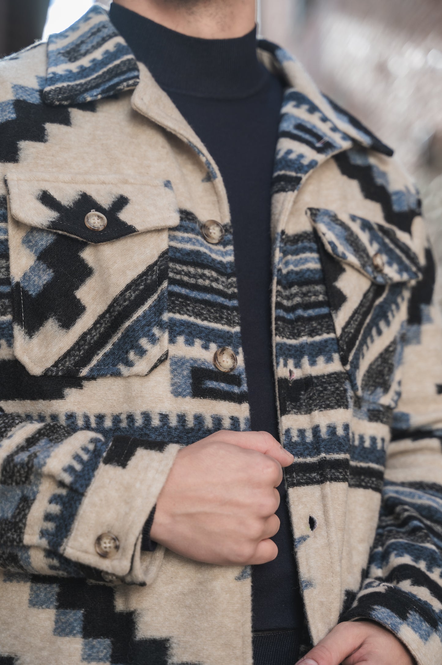 Overshirt Azteca BL11