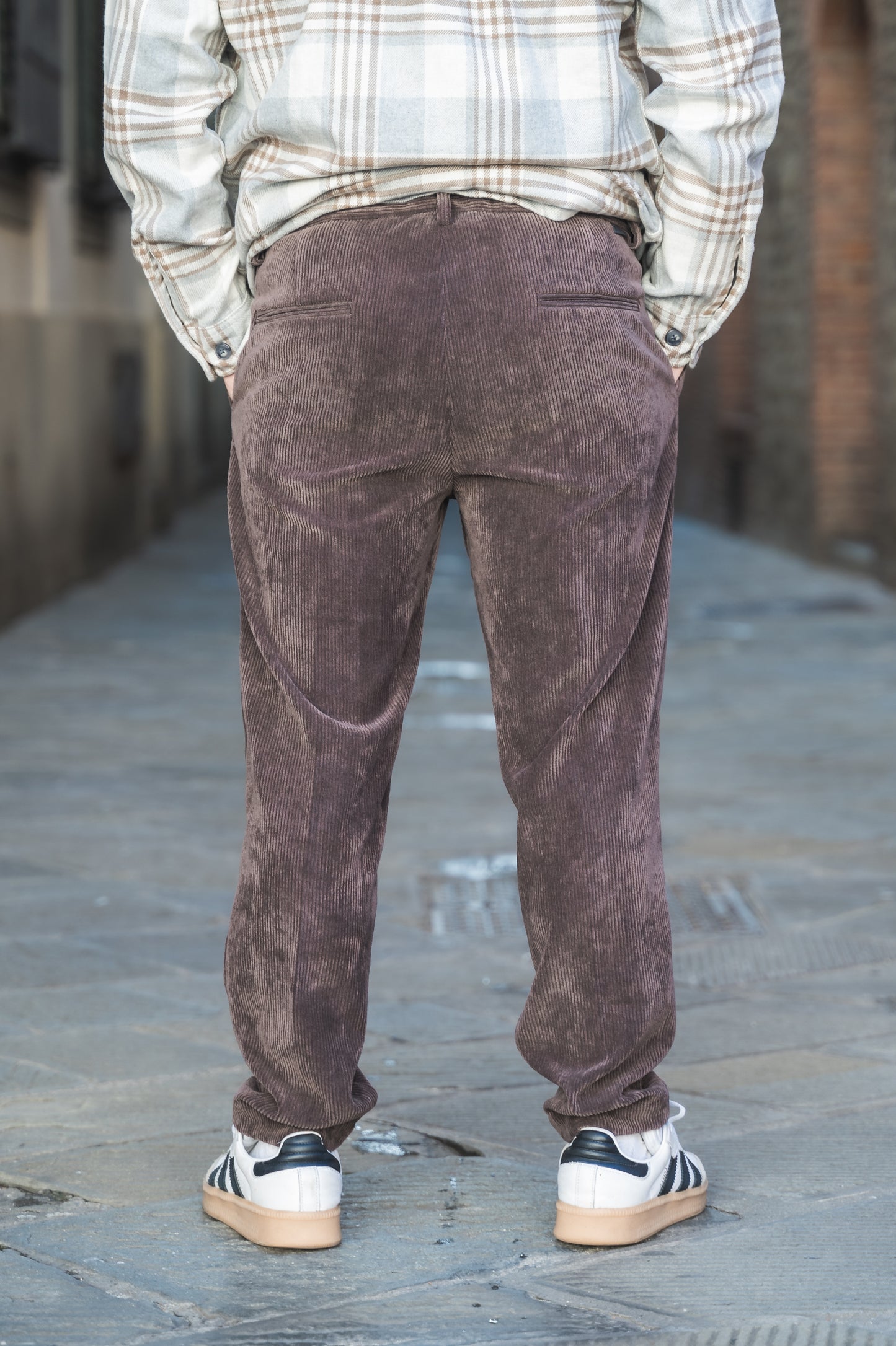 Pantalone in velluto Pencies OVER/D