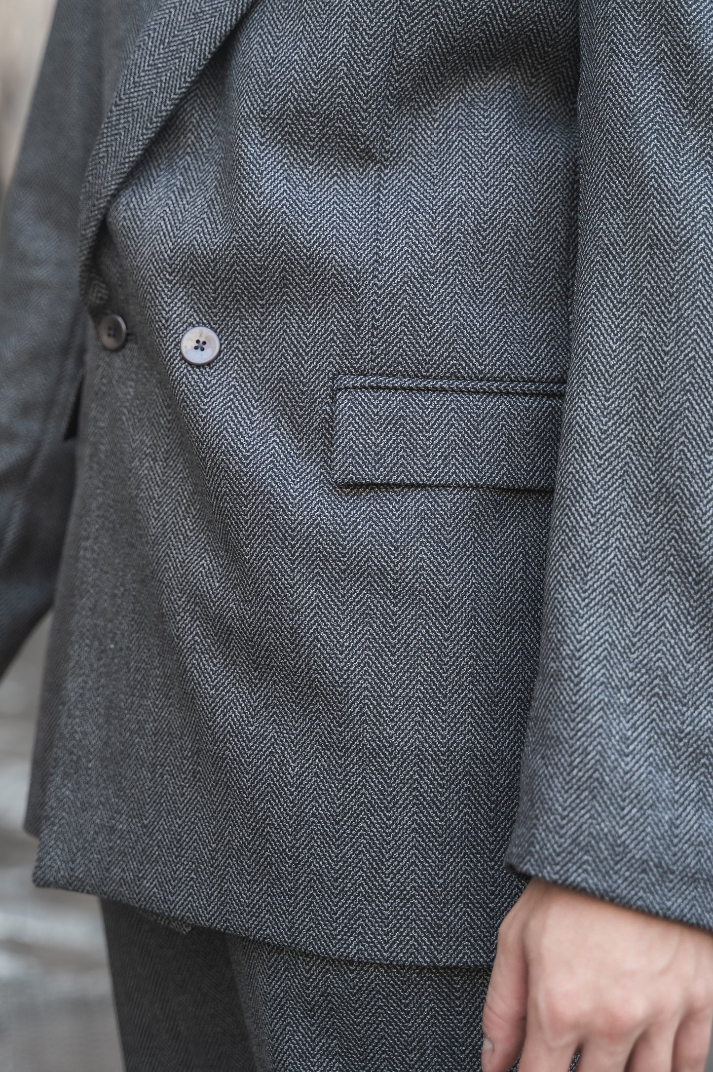 Giacca Spigata OVER/D