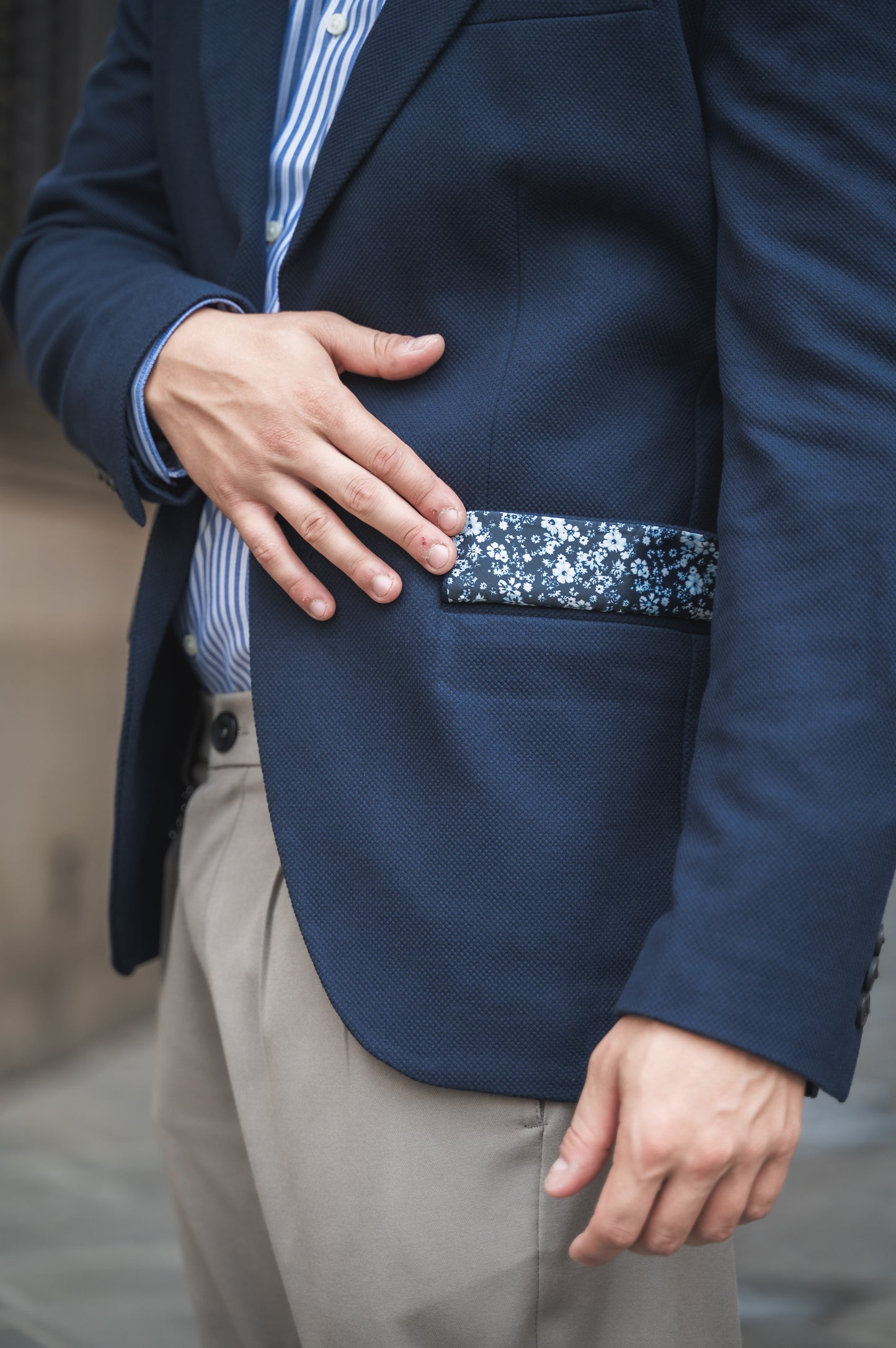 Giacca 2 bottoni microfantasia JACK&JONES