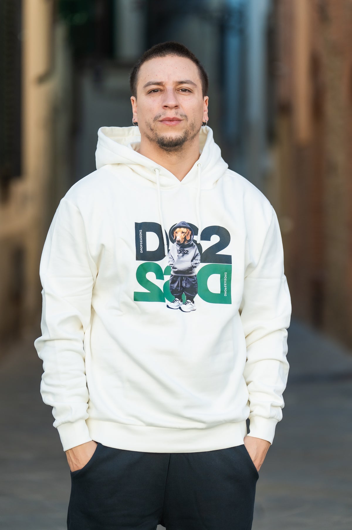 Felpa DogWear con cappuccio DS2