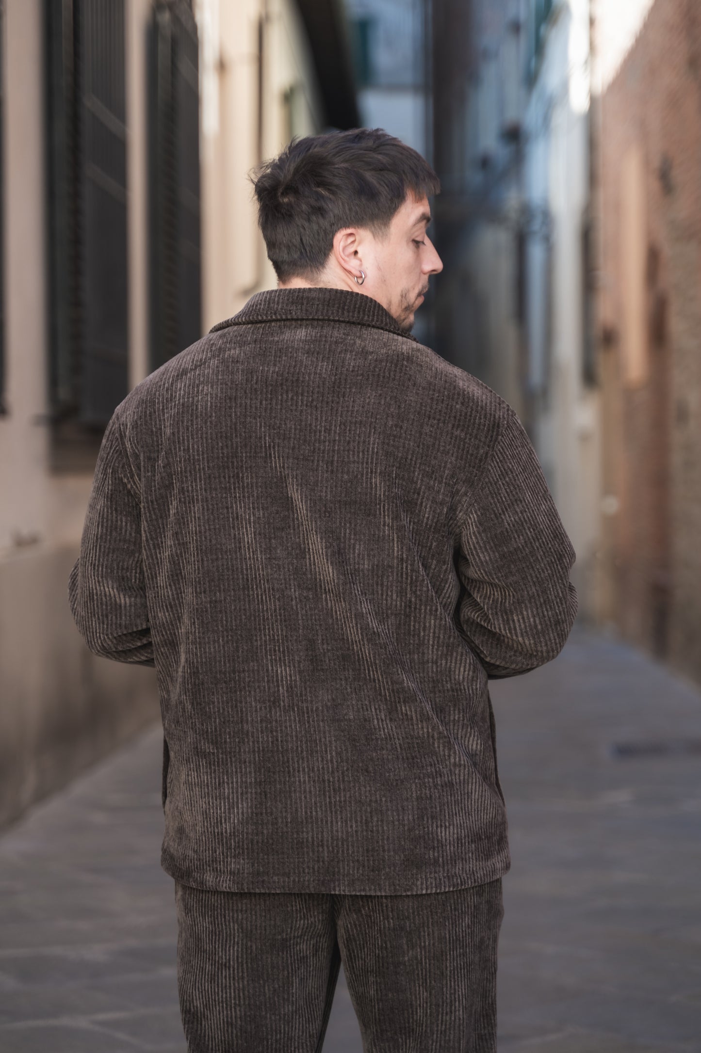 Giubbino in velluto BLOCK11