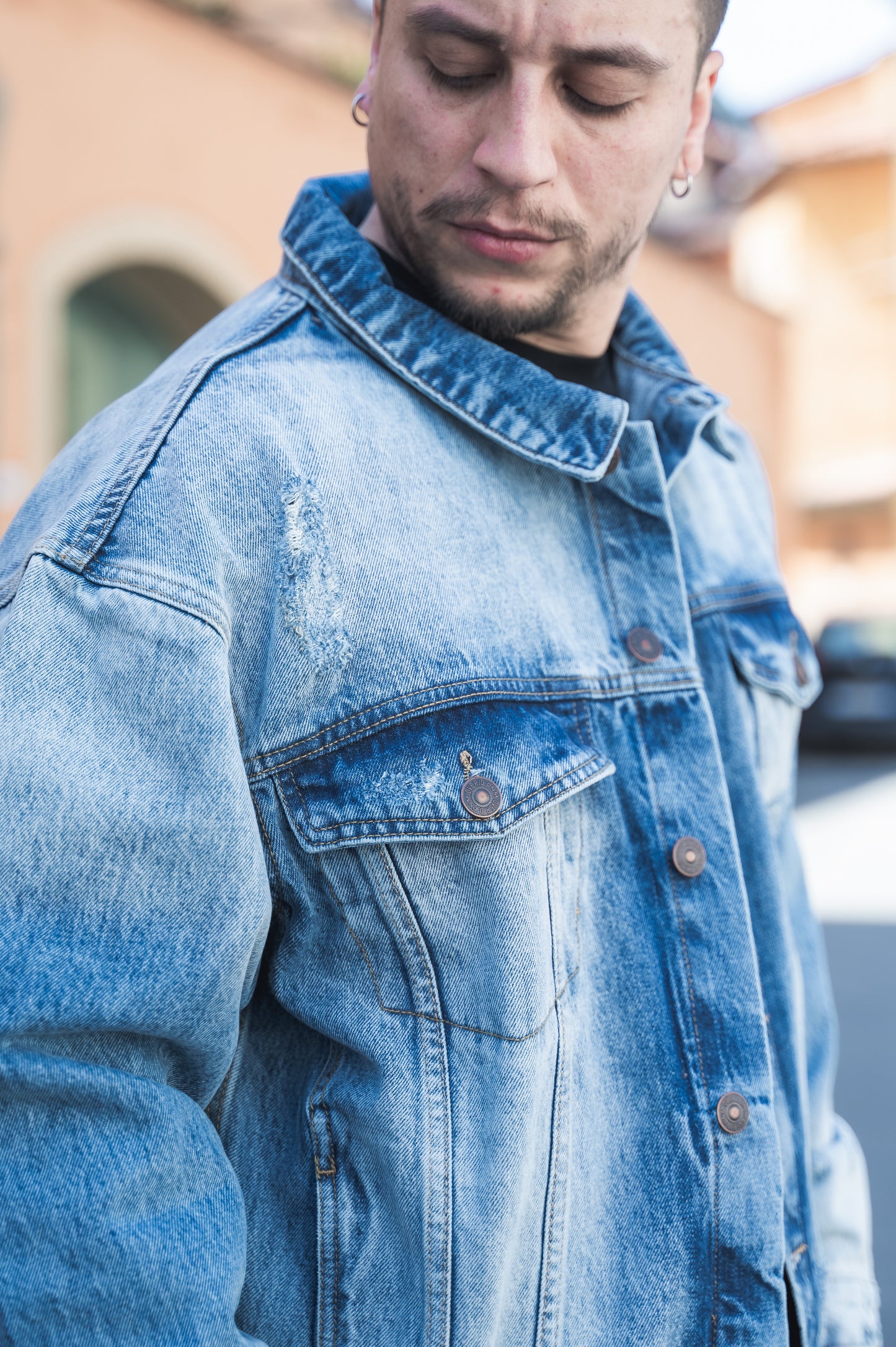 Giubbino in denim OVER/D