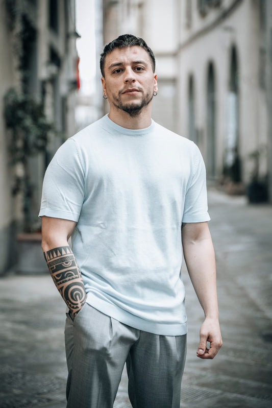T-Shirt in filo OVER/D