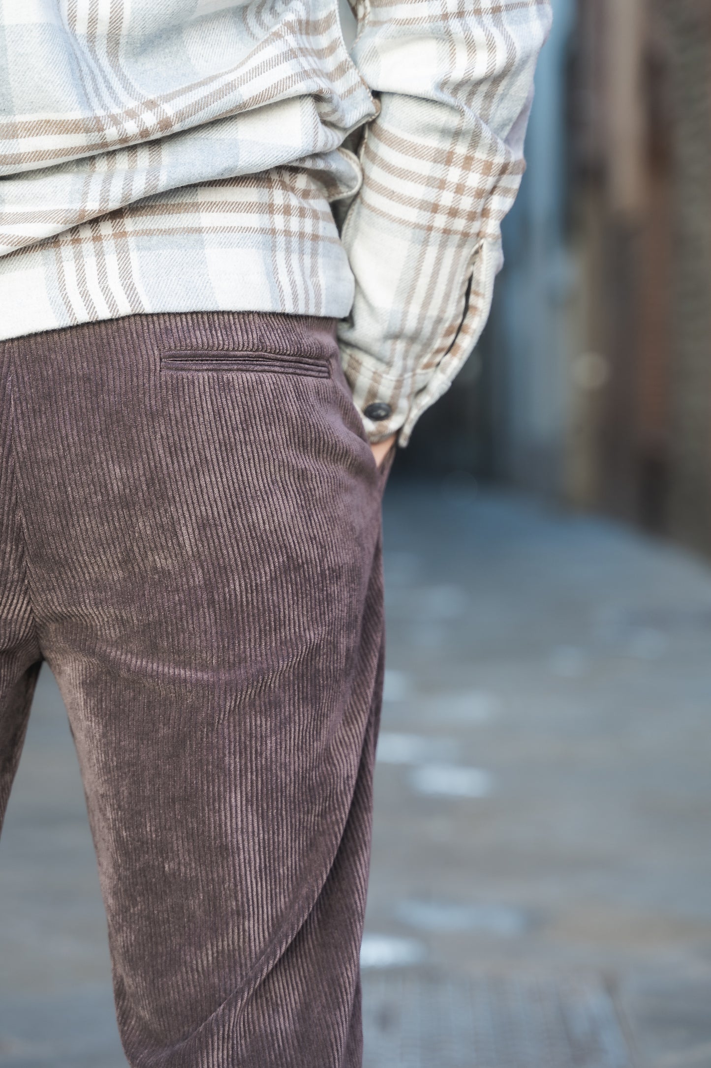 Pantalone in velluto Pencies OVER/D